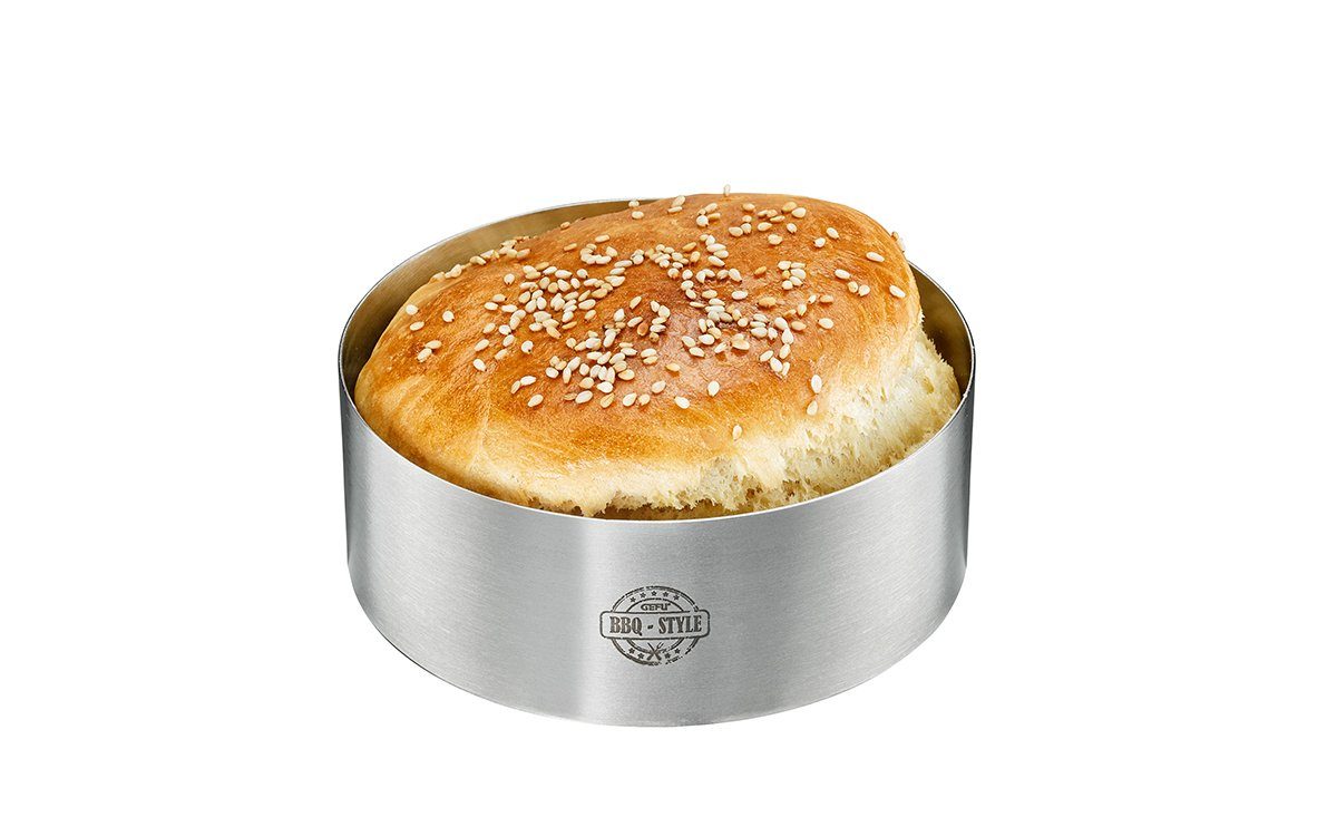 GEFU Speisering Burger Buns Ring Bbq Edelstahl Burgerring Egg Mold