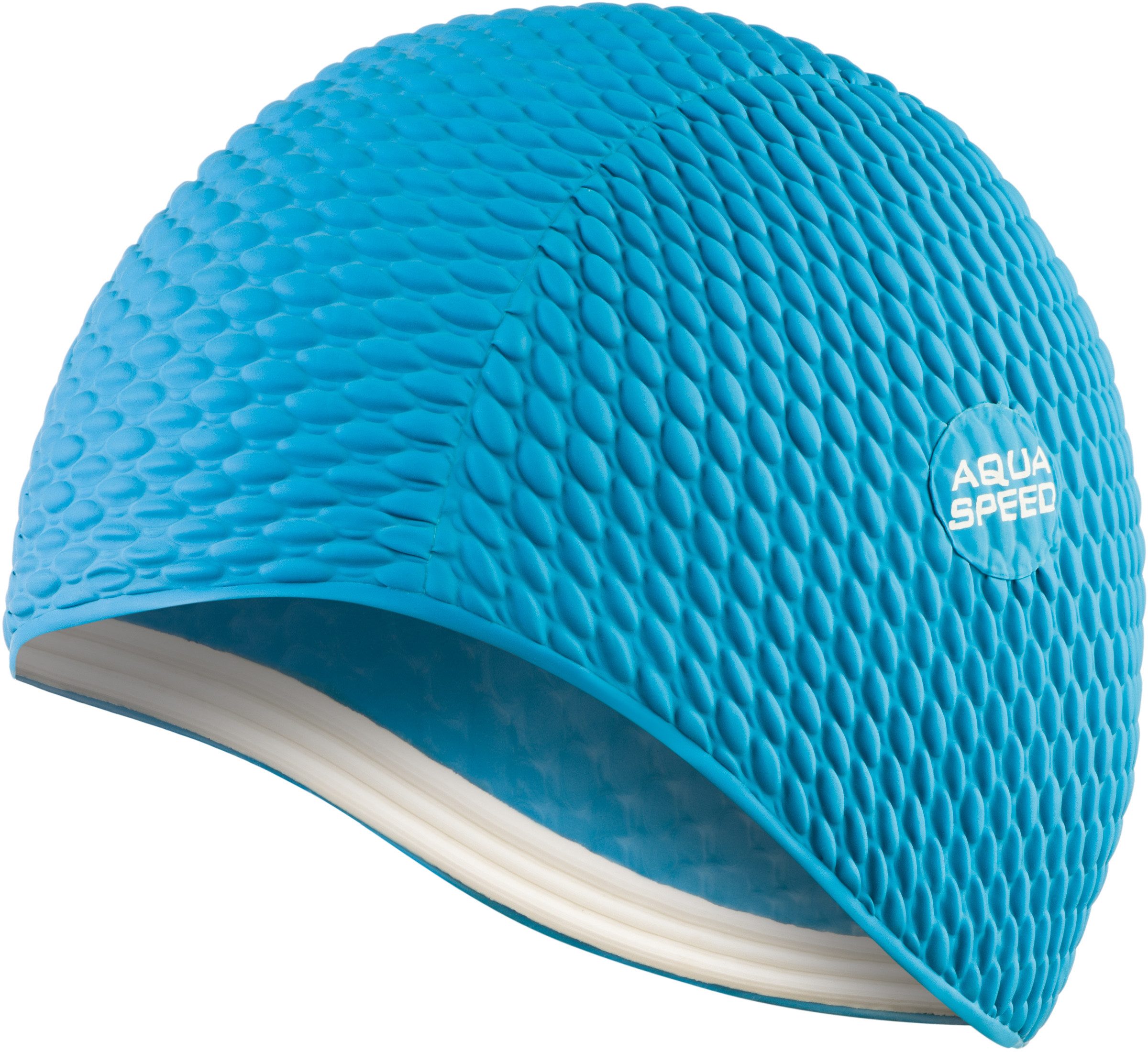 Aqua Speed Badekappe Bombasic / Bombastic TIC TAC (Schwimmkappe für Aqua Fitness), Elastische Aqua Fitness Schwimmhaube