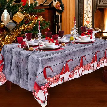 Juoungle Tischdecke Weihnachtstischdecken Weihnachten Rechteckige Lang Tischset für Partys