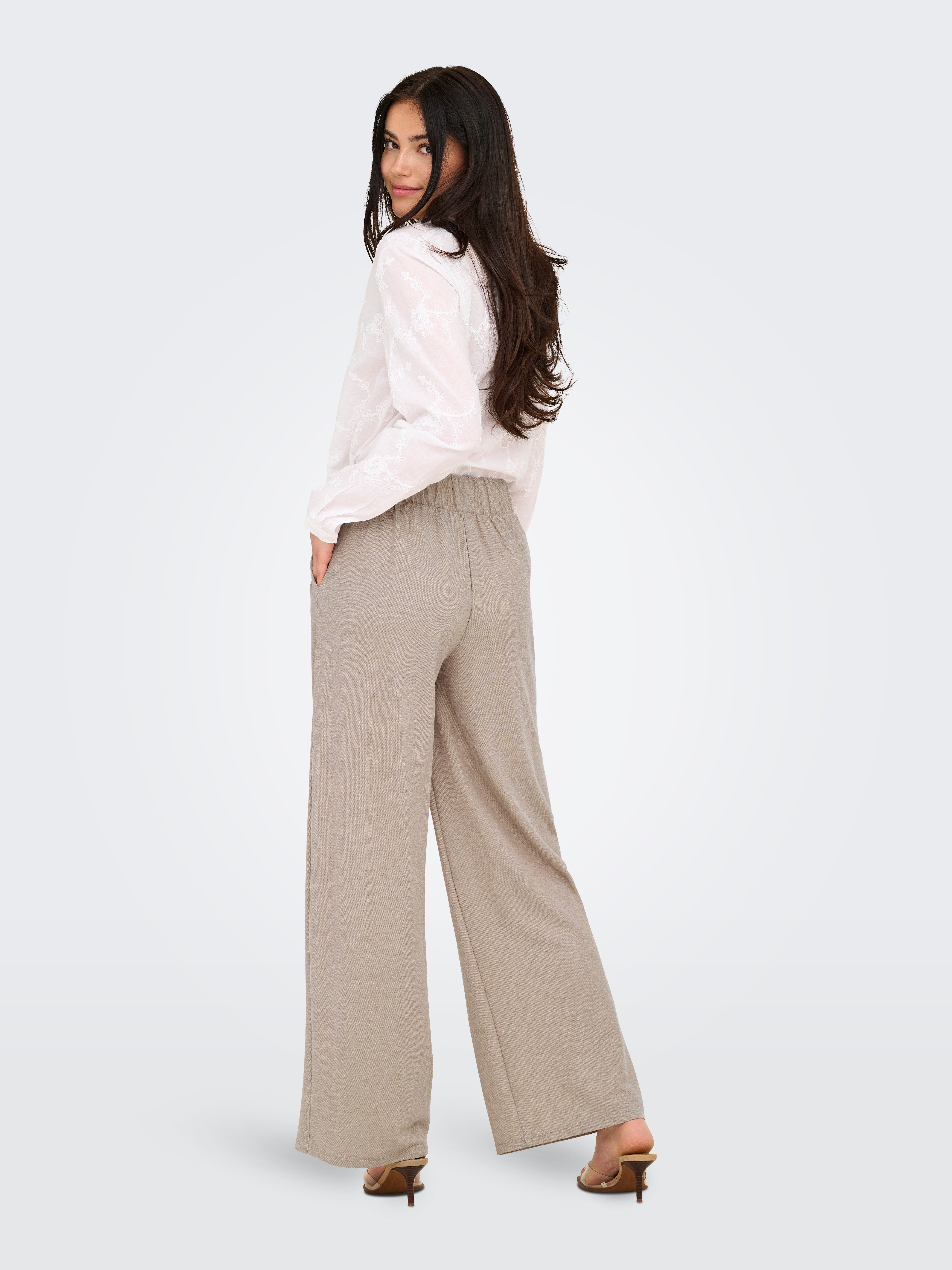 JDY Jerseyhose JDYBIRDIE GEGGO LONG PANT JRS