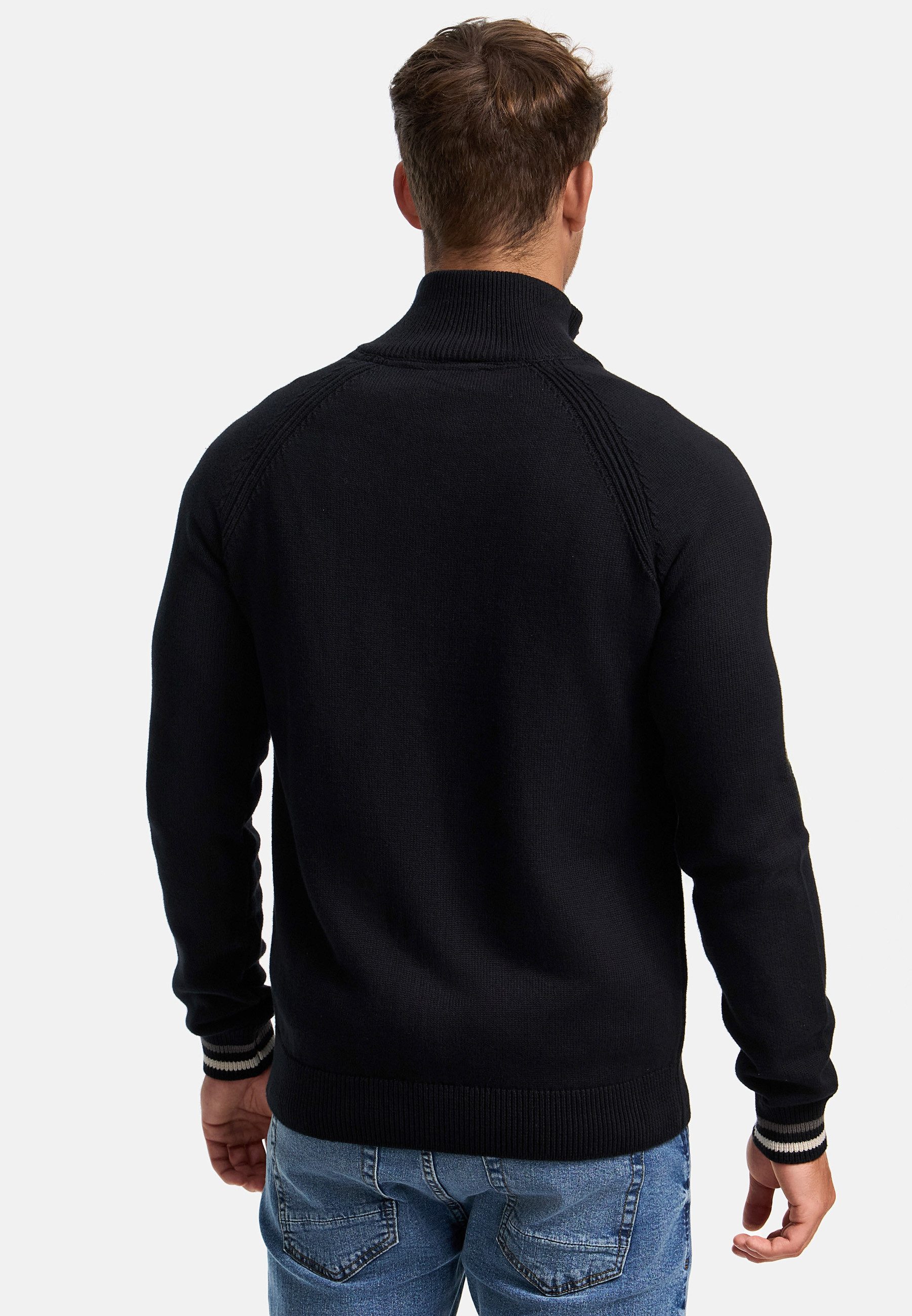 Indicode Strickjacke Herren INArutemia Herrenstrickjacke