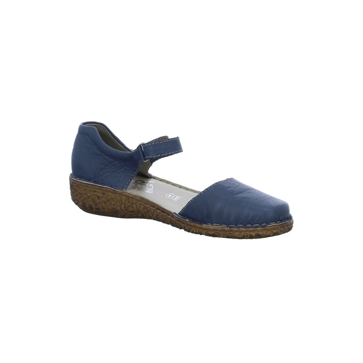 Sandale (1-tlg) Rieker blau