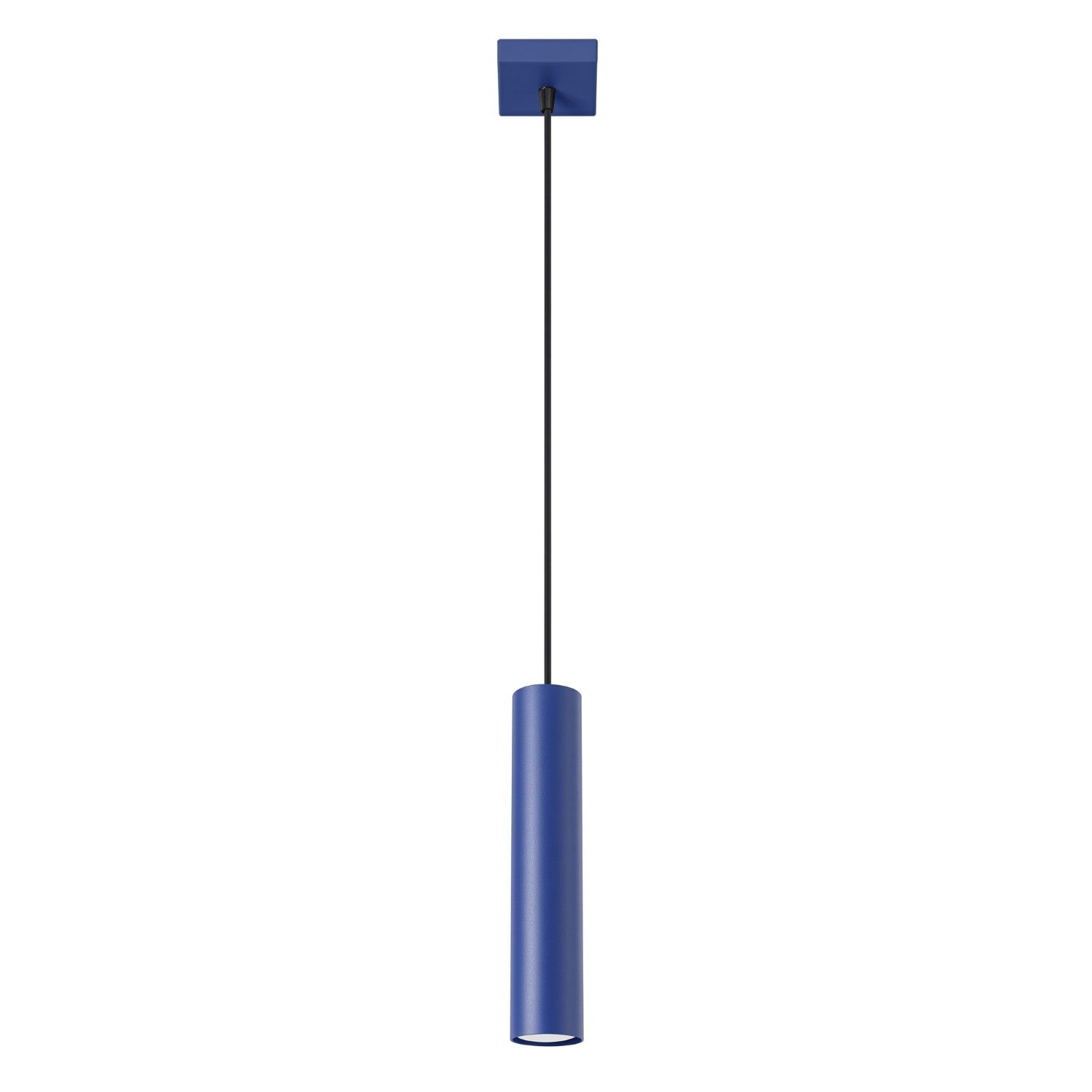 SOLLUX lighting Hängeleuchte Pendelleuchte LAGOS 1 ultramarin, Nicht enthalten