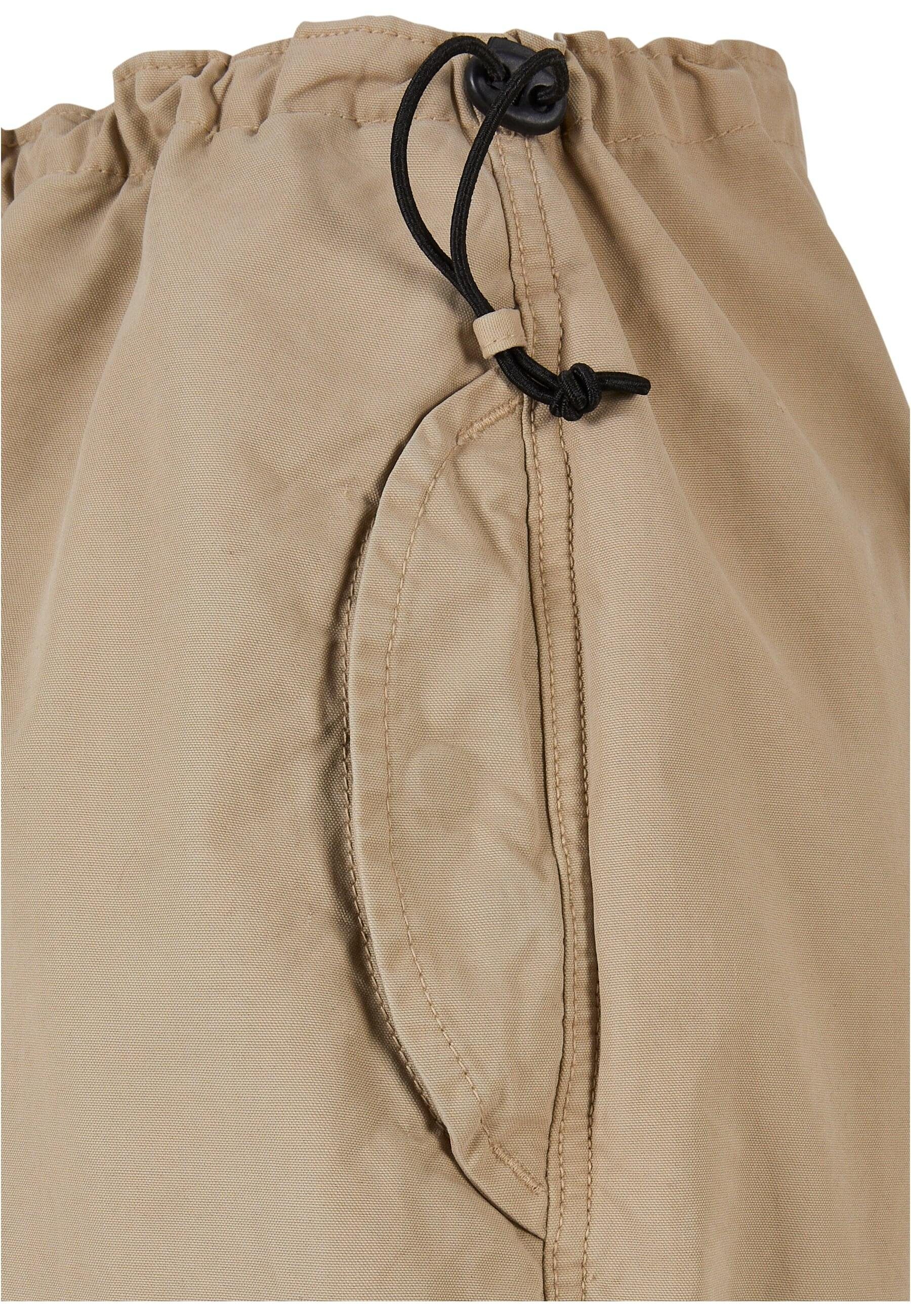 URBAN CLASSICS Jerseyhose Damen Ladies Parachute Cotton wetsand (1-tlg) Pants