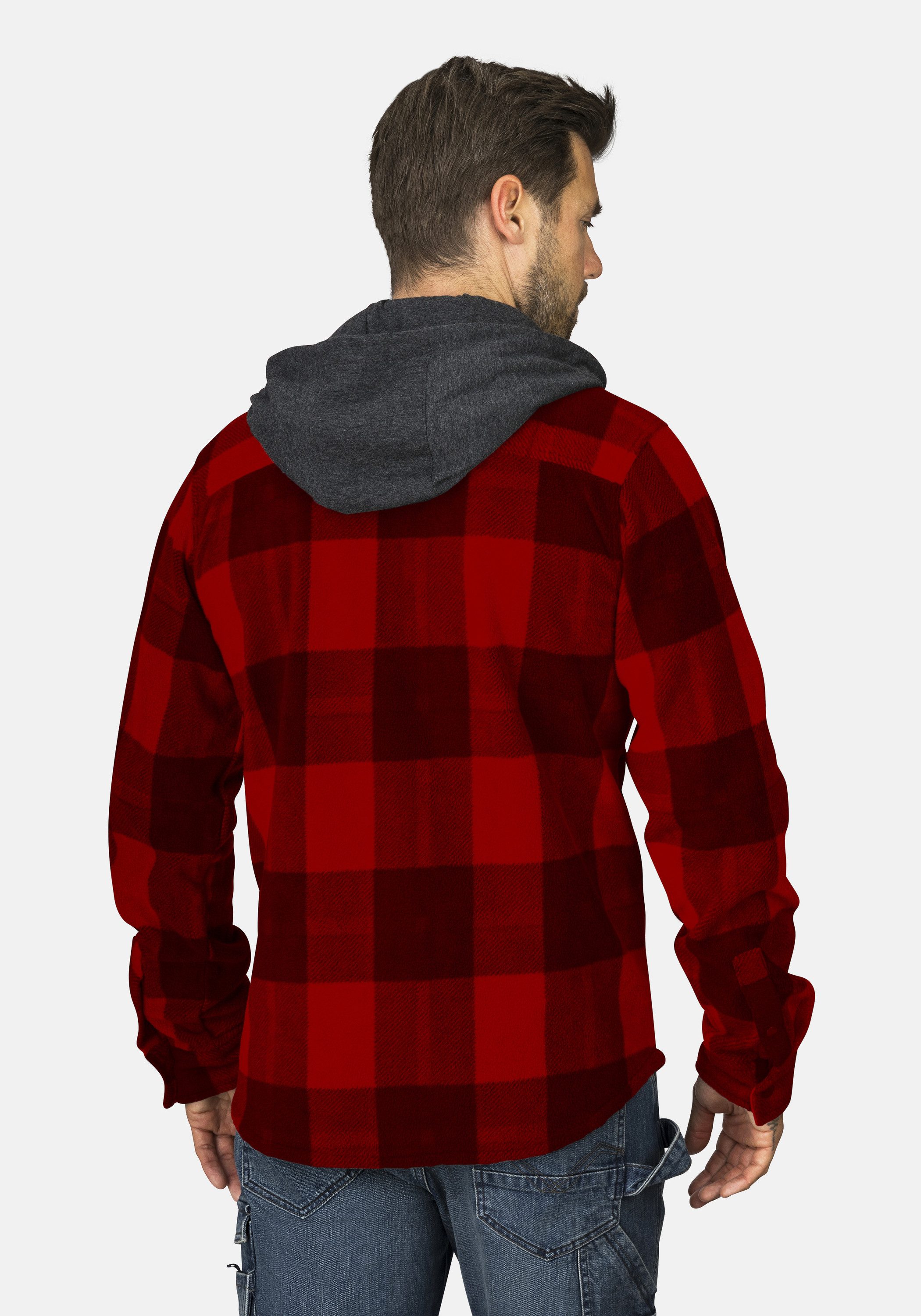 HERO by John Medoox Kapuzenhemd Overshirt günstig online kaufen