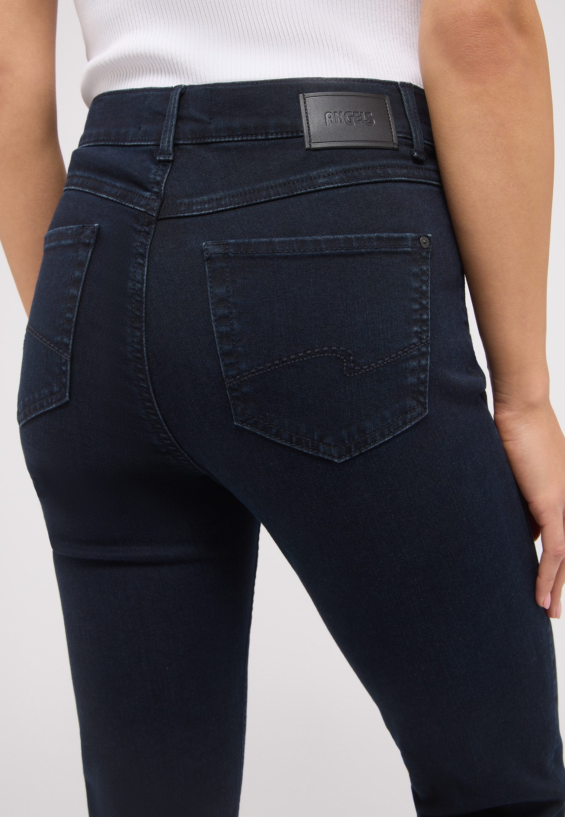 ANGELS Straight-Jeans CICI Straight-Schnitt, Slim fit Passform, aus Baumwollmischung – Bild 3 von 5