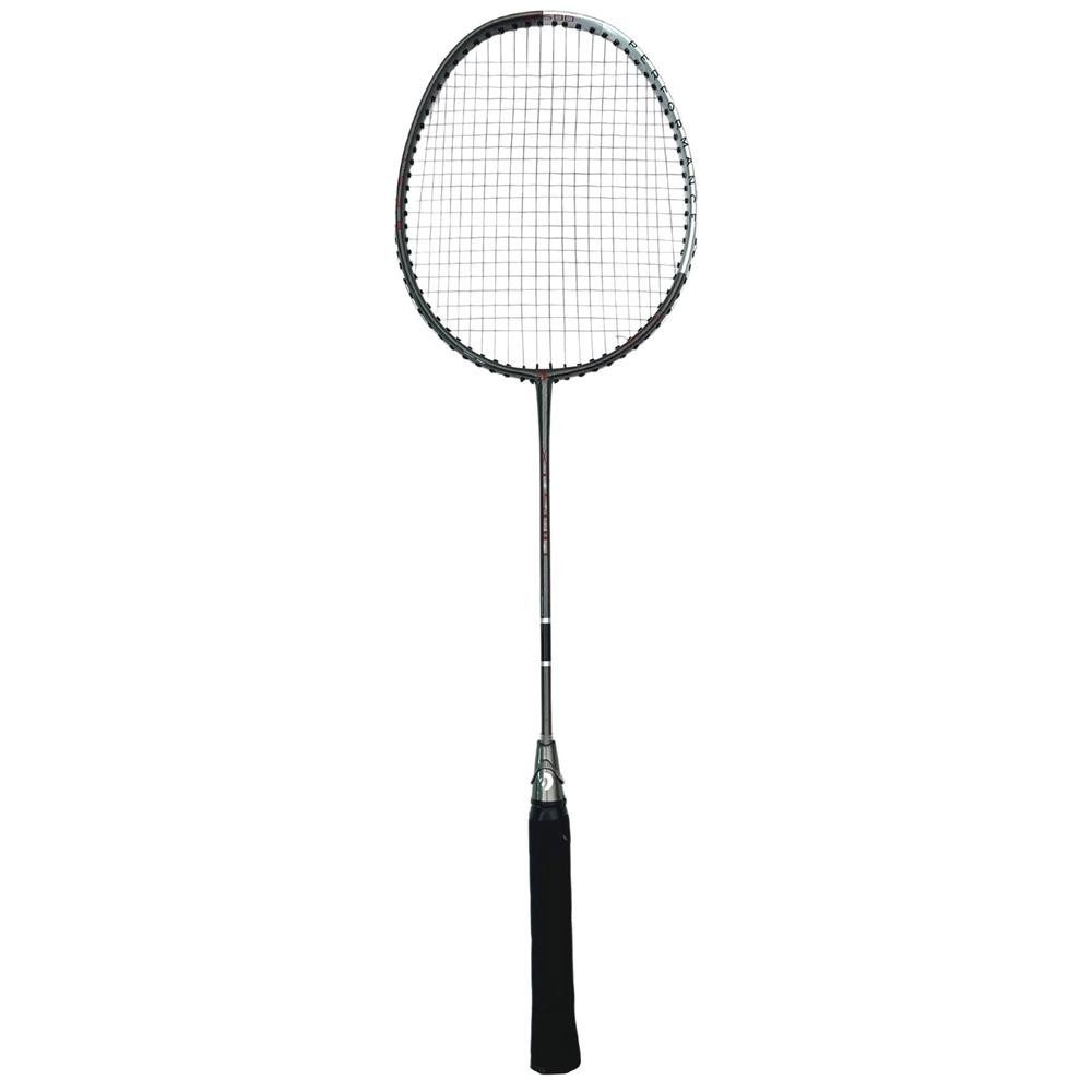Best Sporting Badmintonschläger 500 XT, mit Fiberglasschaft und Aluminiumrahmen
