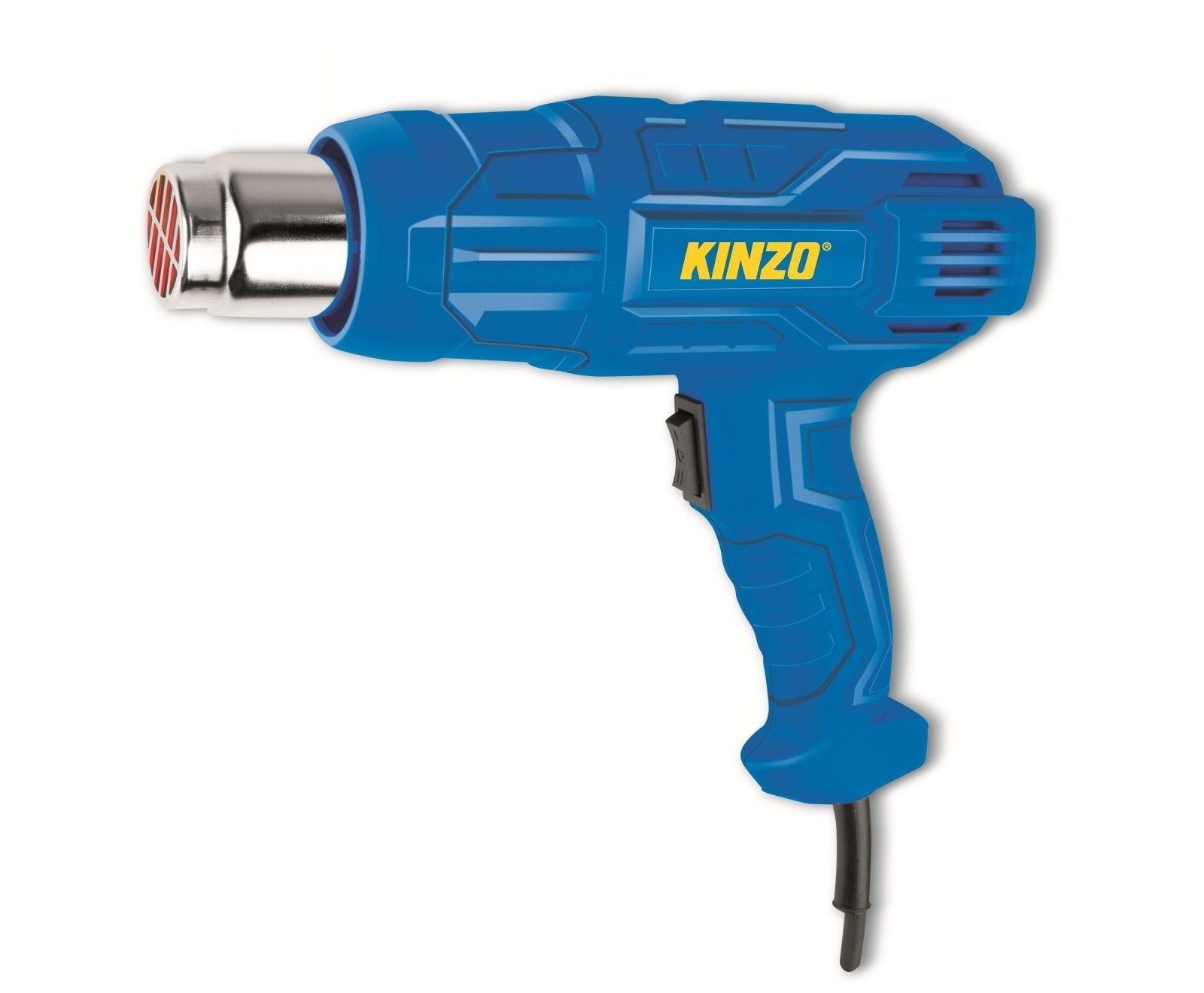 2000W, Heißluftpistole Heißluftgebläse blau Kinzo Kinzo 230V,