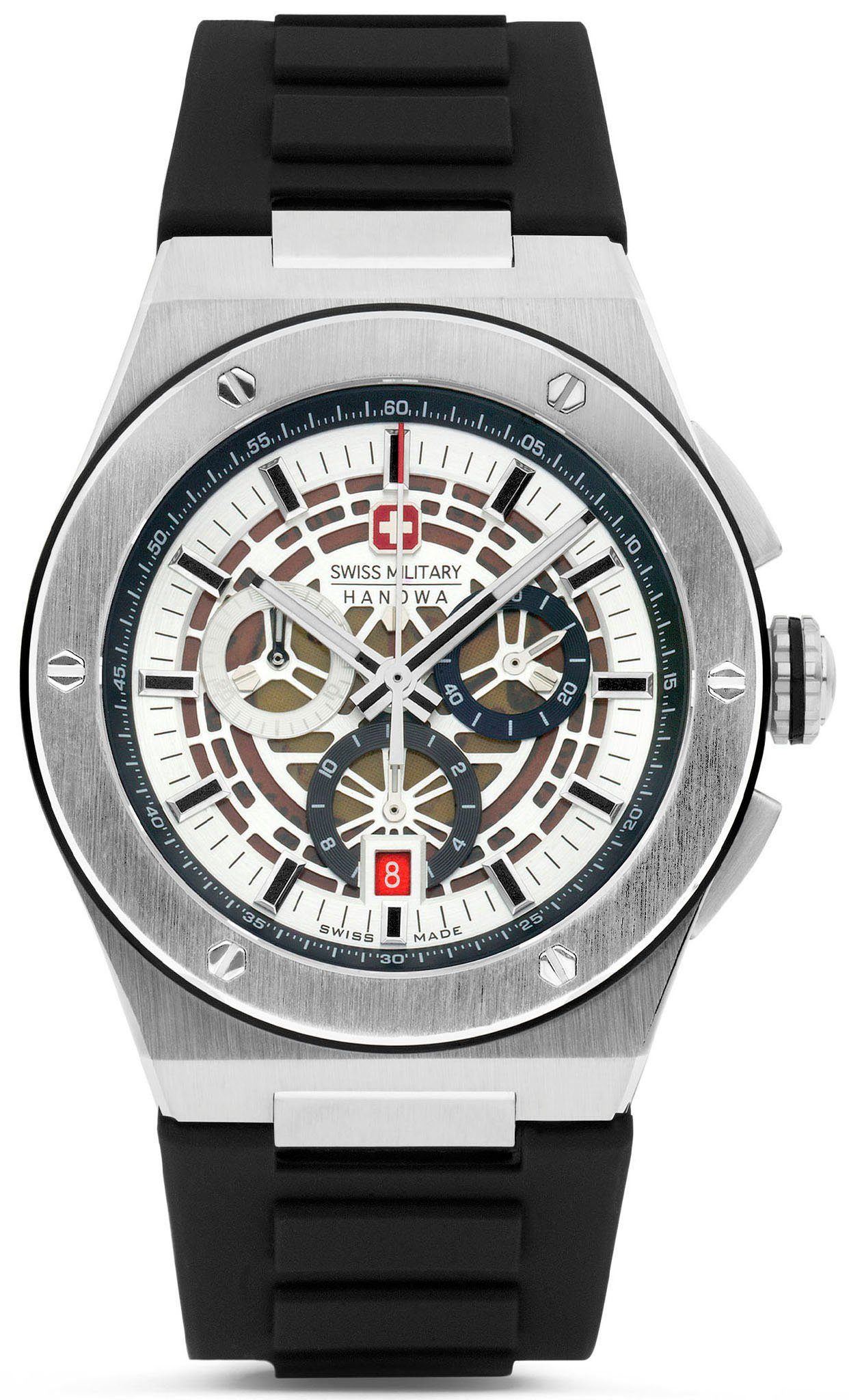 Swiss Military Hanowa Chronograph MISSION XFOR-02, SMWGO0000901 Silber