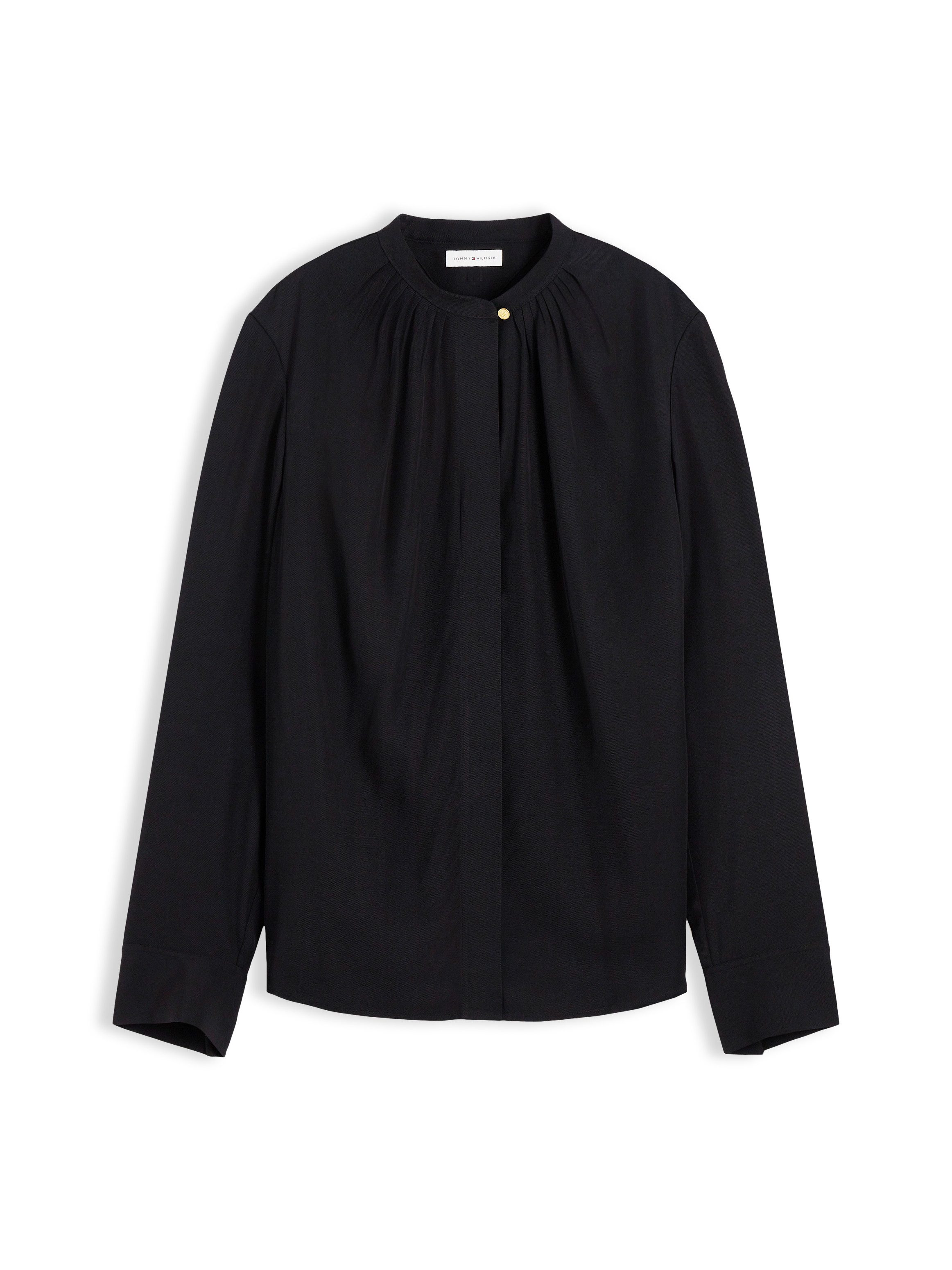 Tommy Hilfiger Langarmbluse FEM FLUID BLOUSE ESSENTIAL Viskose – Bild 5 von 5