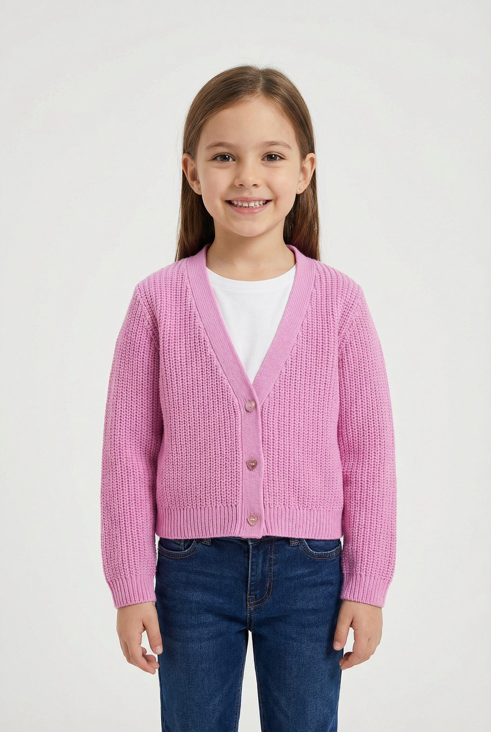 TOM TAILOR Strickjacke mit V-Ausschnitt