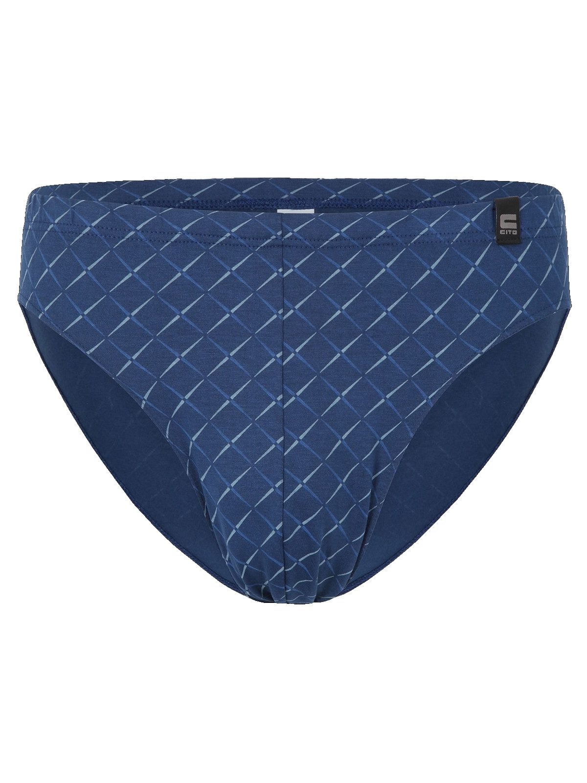 CiTO Slip 3er Pack Herren Slip Alloverdruck MicroModal (Packung, 3-St)