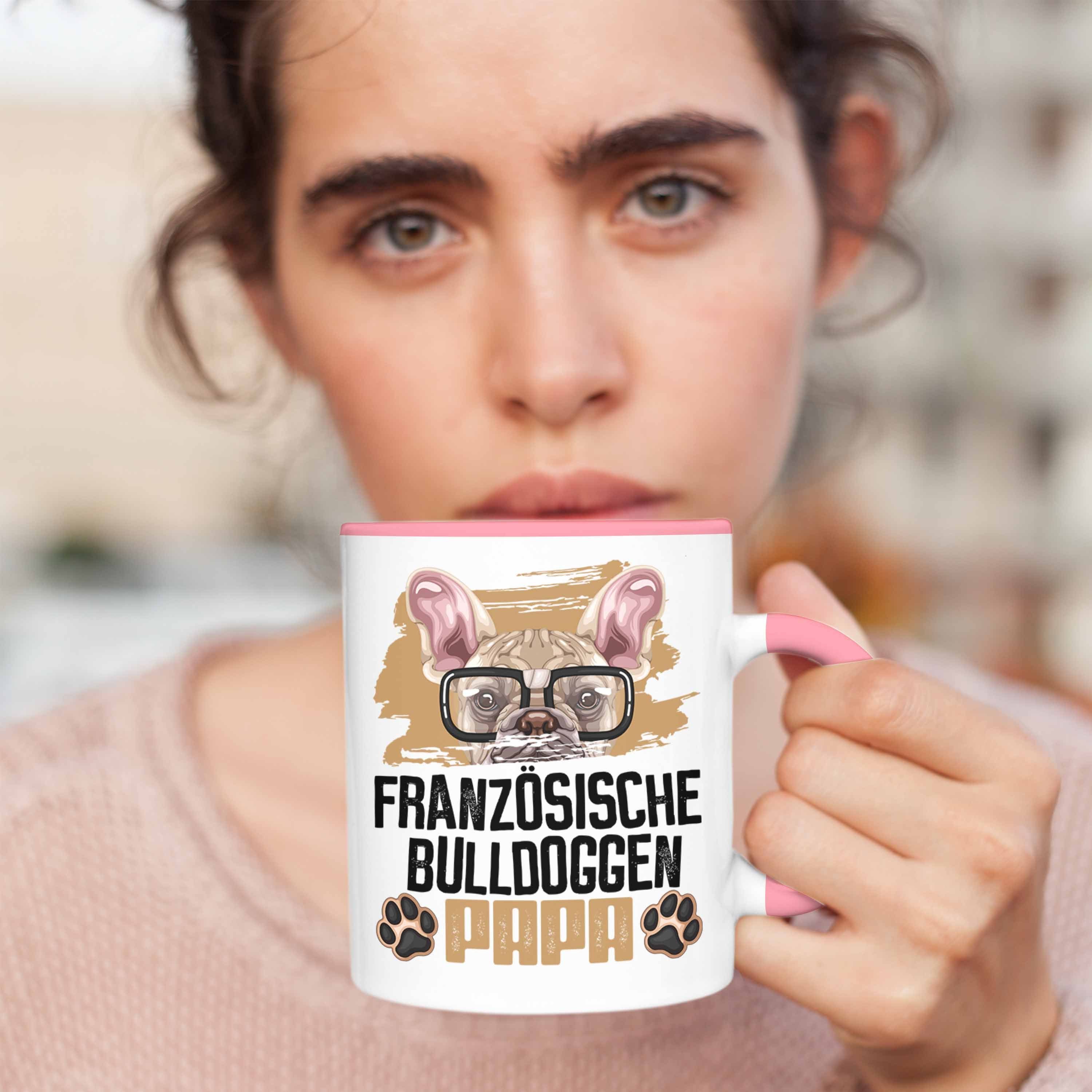 Rosa Besitzer Tasse Ge Spruch Tasse Bulldogge Französische Trendation Geschenk Lustiger Papa