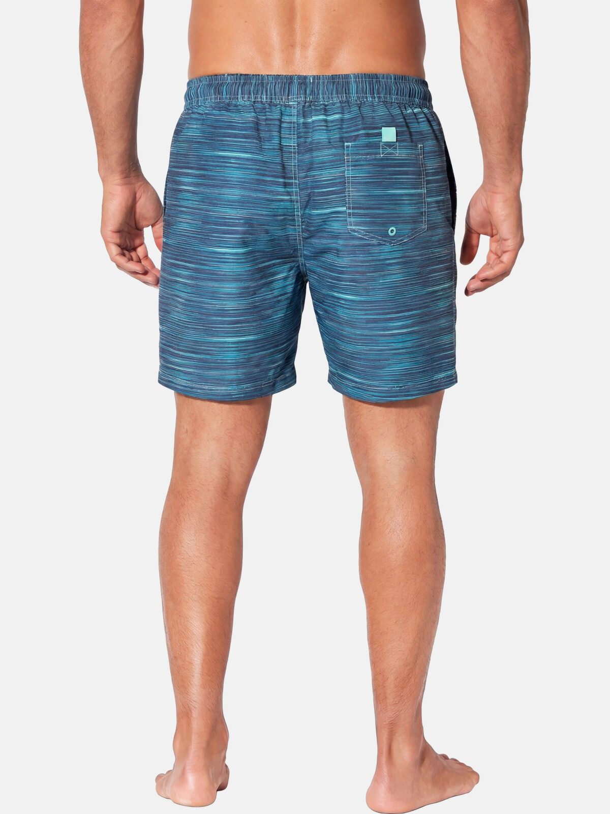 Jan Vanderstorm Badeshorts OVIND (1-St), schnelltrocknende Kunstfaser