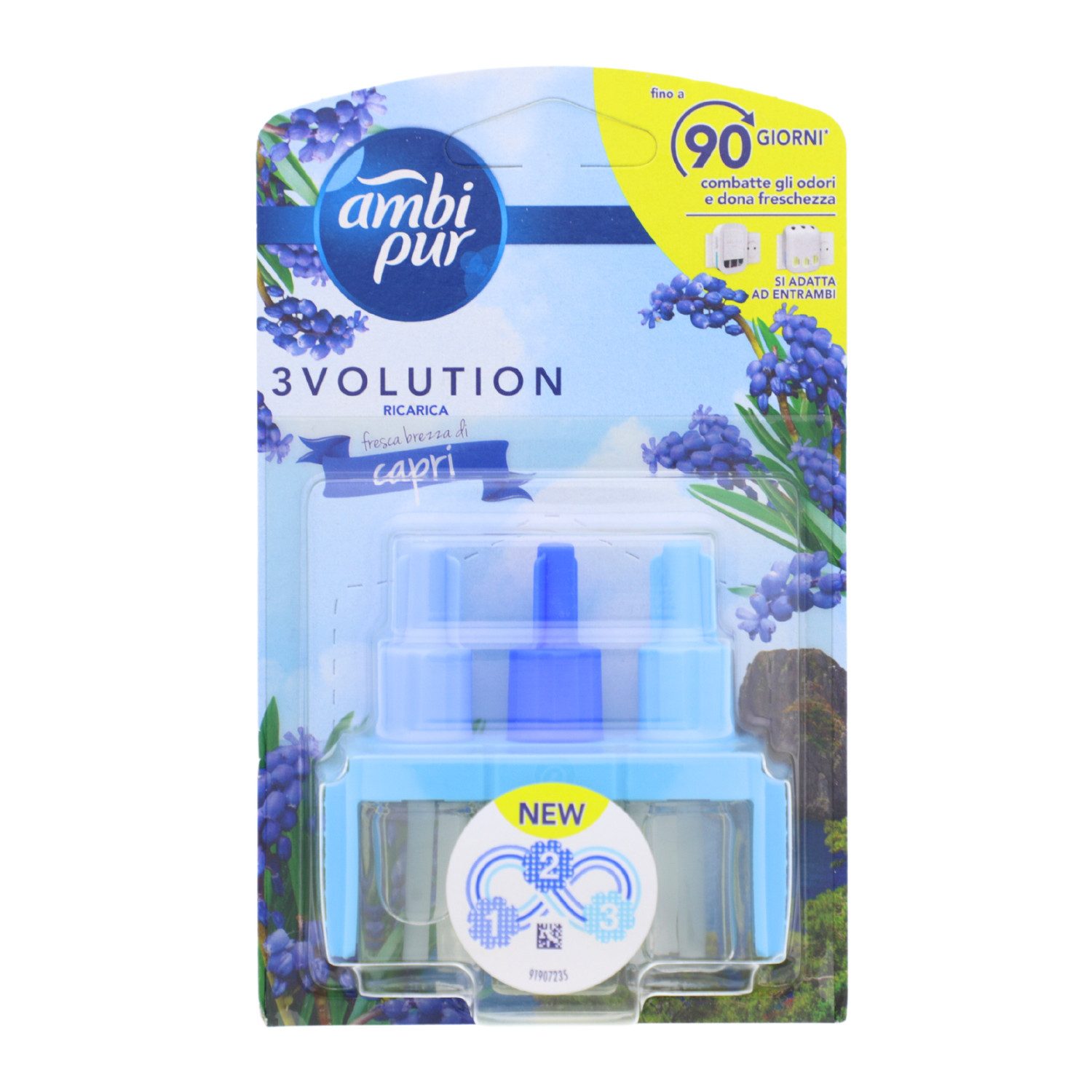 ambi pur Raumduft Ambi Pur 3Volution Capri Brise Lufterfrischer 20ml Nachfüller Raumduft