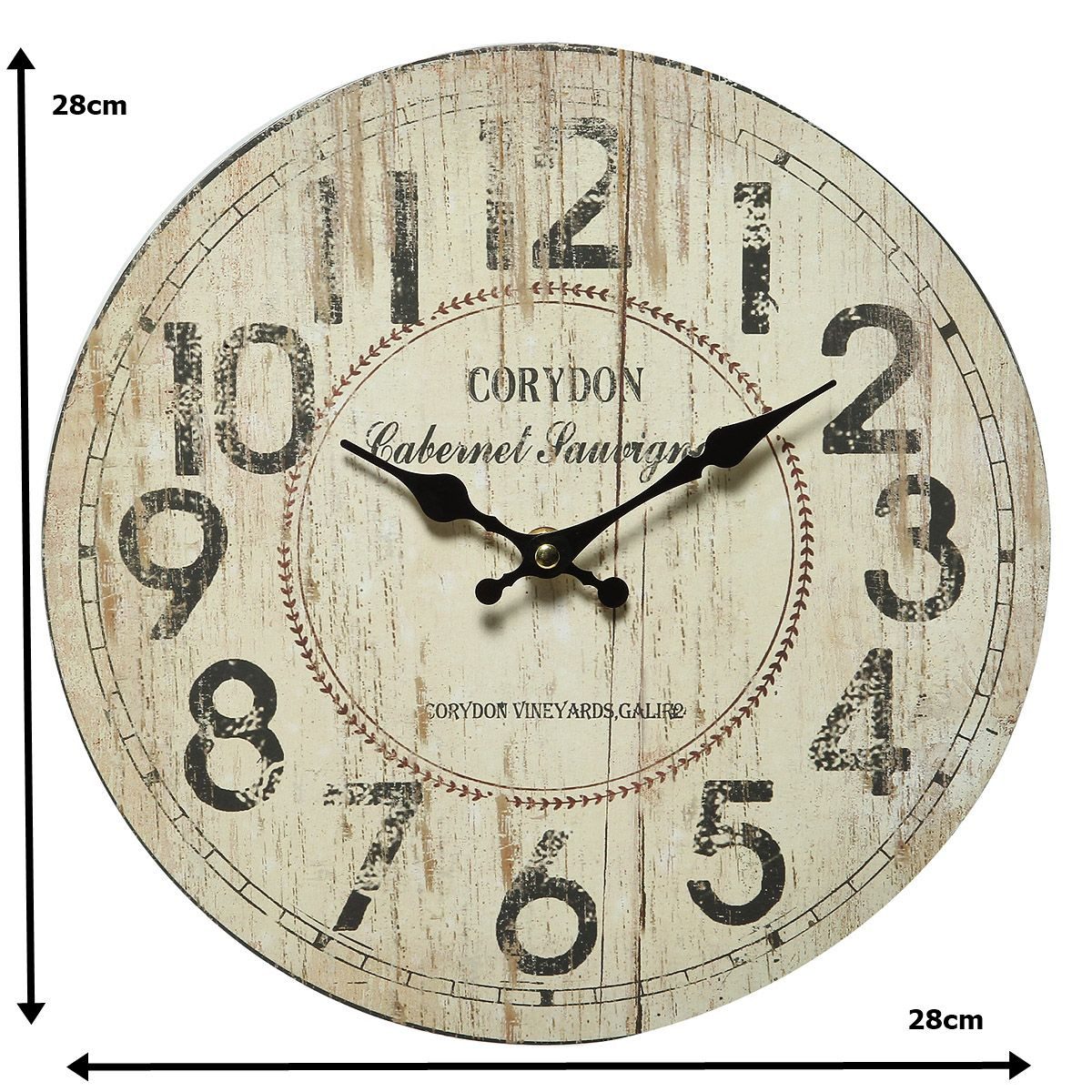 Ambiente Haus Wanduhr Wanduhr - Corydon - 28 cm – Bild 4 von 4