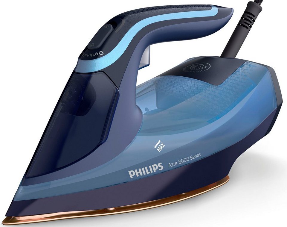 Philips Dampfbügeleisen DST8020/20, 3000 W, SteamGlide Elite-Bügelsohle für  ultimative Gleitfähigkeit und Haltbarkeit