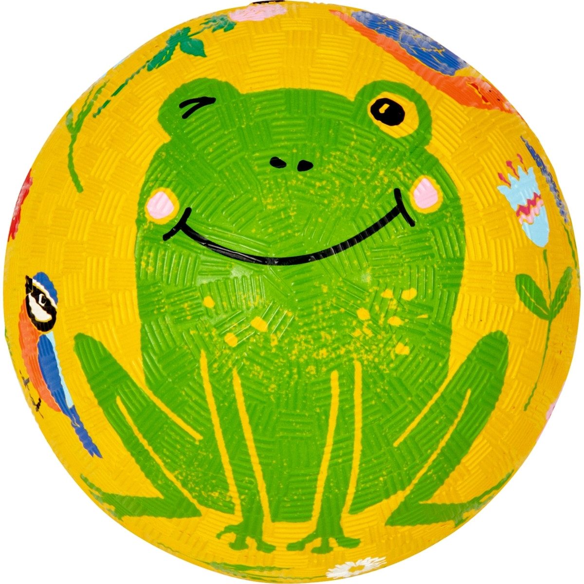Spielball Ball Frosch Naturkautschuk 13 cm ab 12 Monate Sommer
