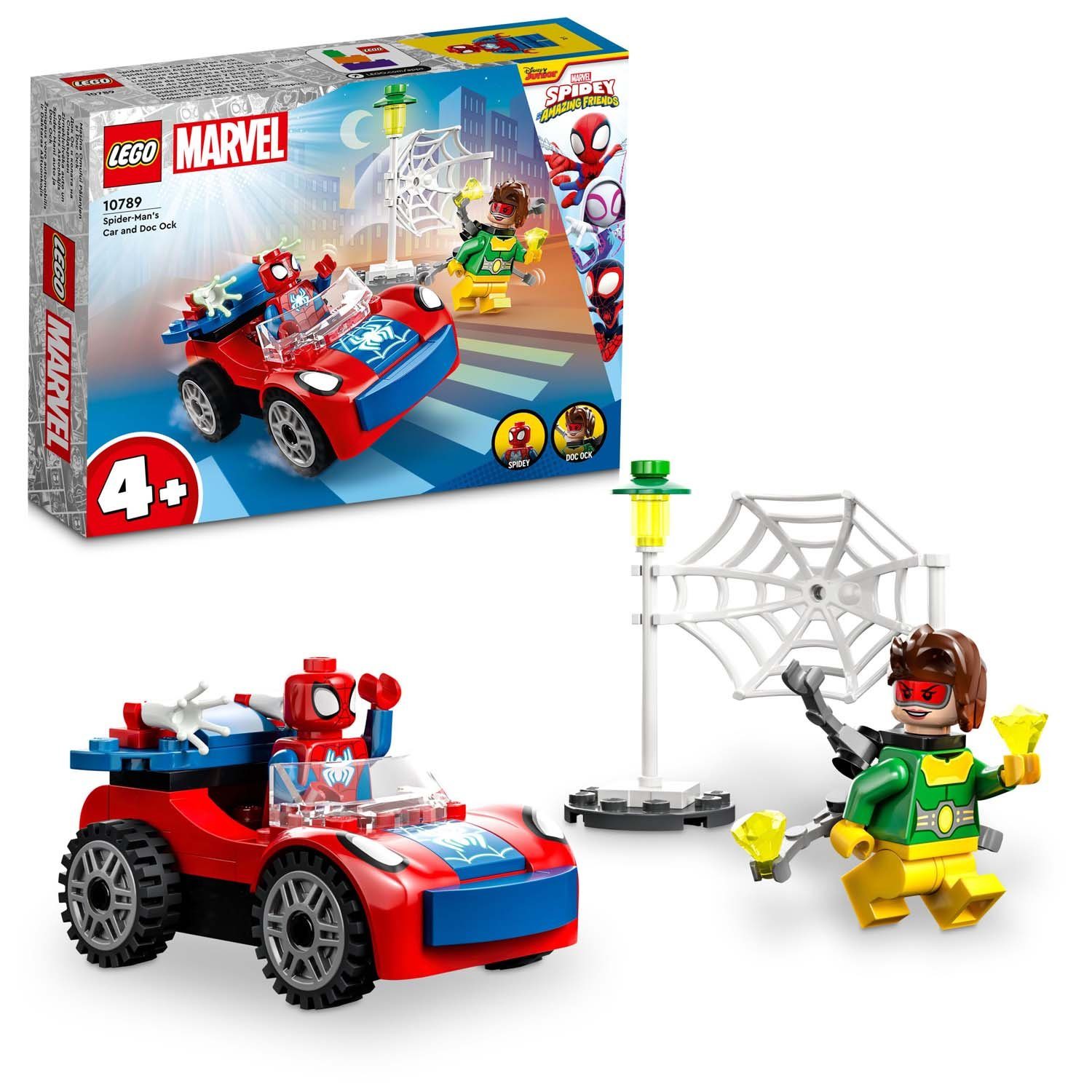 LEGO® LEGO 10789 Spidey (4) - Spider-Mans Auto und Doc Ock Konstruktions-Sp günstig online kaufen