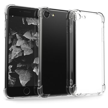 kwmobile Handyhülle Crystal Hülle für Apple iPhone SE / 8 / 7 TPU Silikon Case mit Ecken, TPU Silikon Case mit Ecken Schutz
