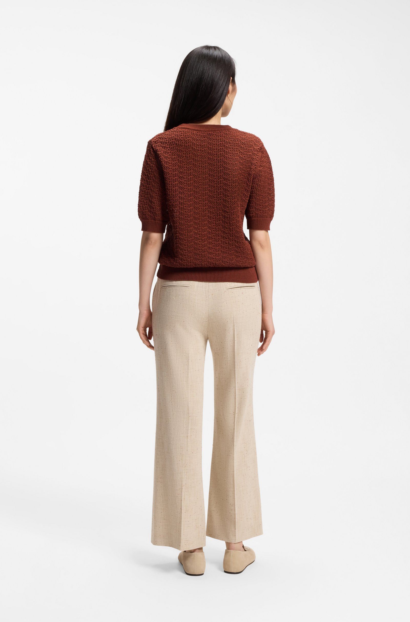 BOSS Strickpullover Folearia (1-tlg)
