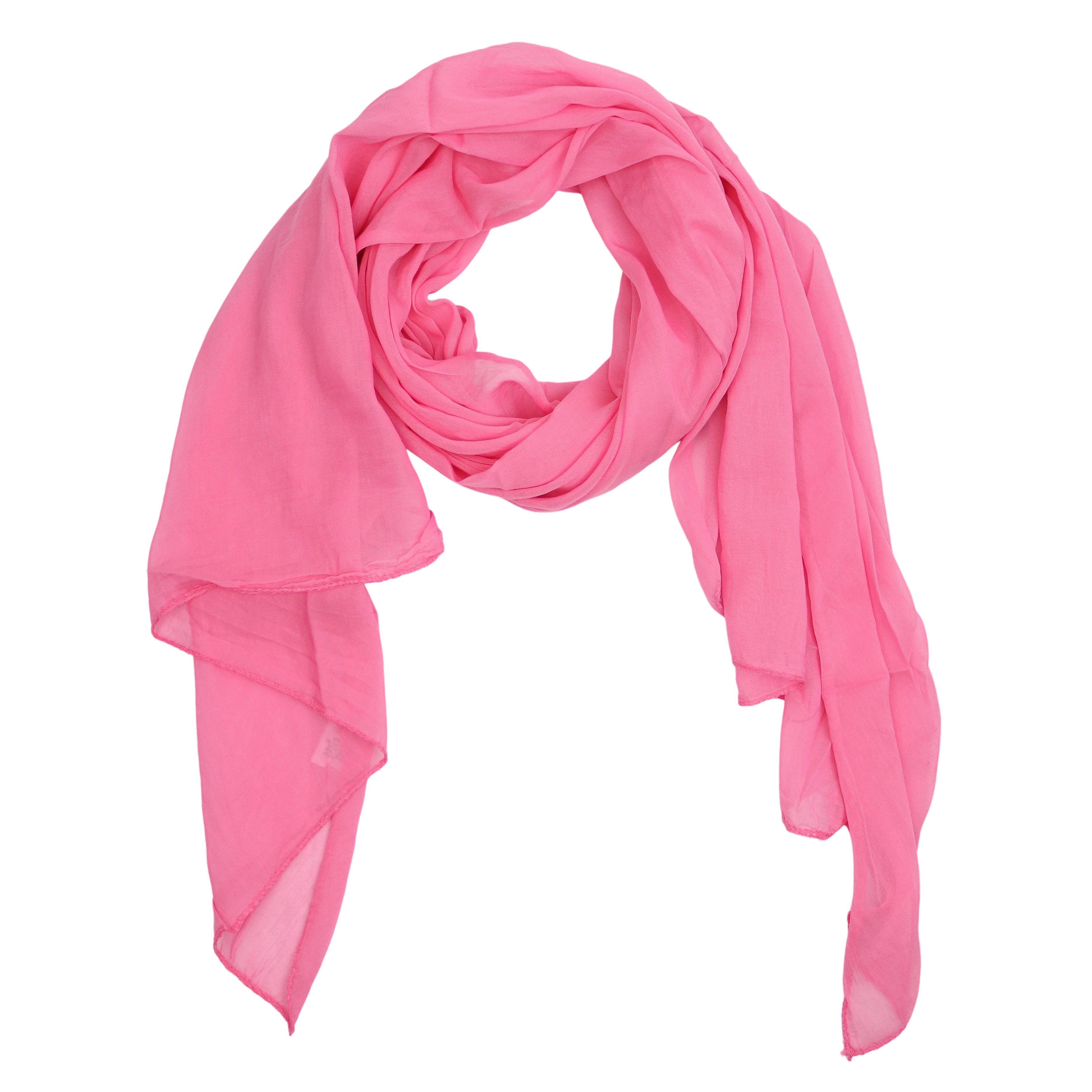 MIRROSI Modeschal Asymmetrischer Schal, Made in Italy 20% Seide 80% Baumwolle, (ca. 170x77cm; Leicht und bequem, Unifarbe), Damen Halstuch ideal für Frühling, Sommer und Herbst