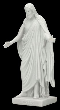Figuren Shop GmbH Dekofigur Heiligenfigur - Jesus Christus weiß - heilige Dekofigur Kirche Dekorat