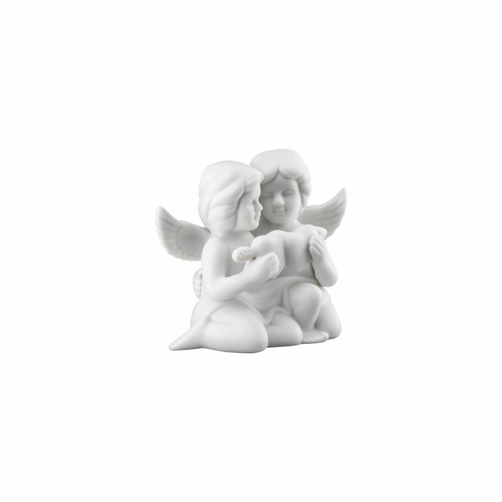 Rosenthal Dekofigur Engelpaar mit Herz, 5 cm