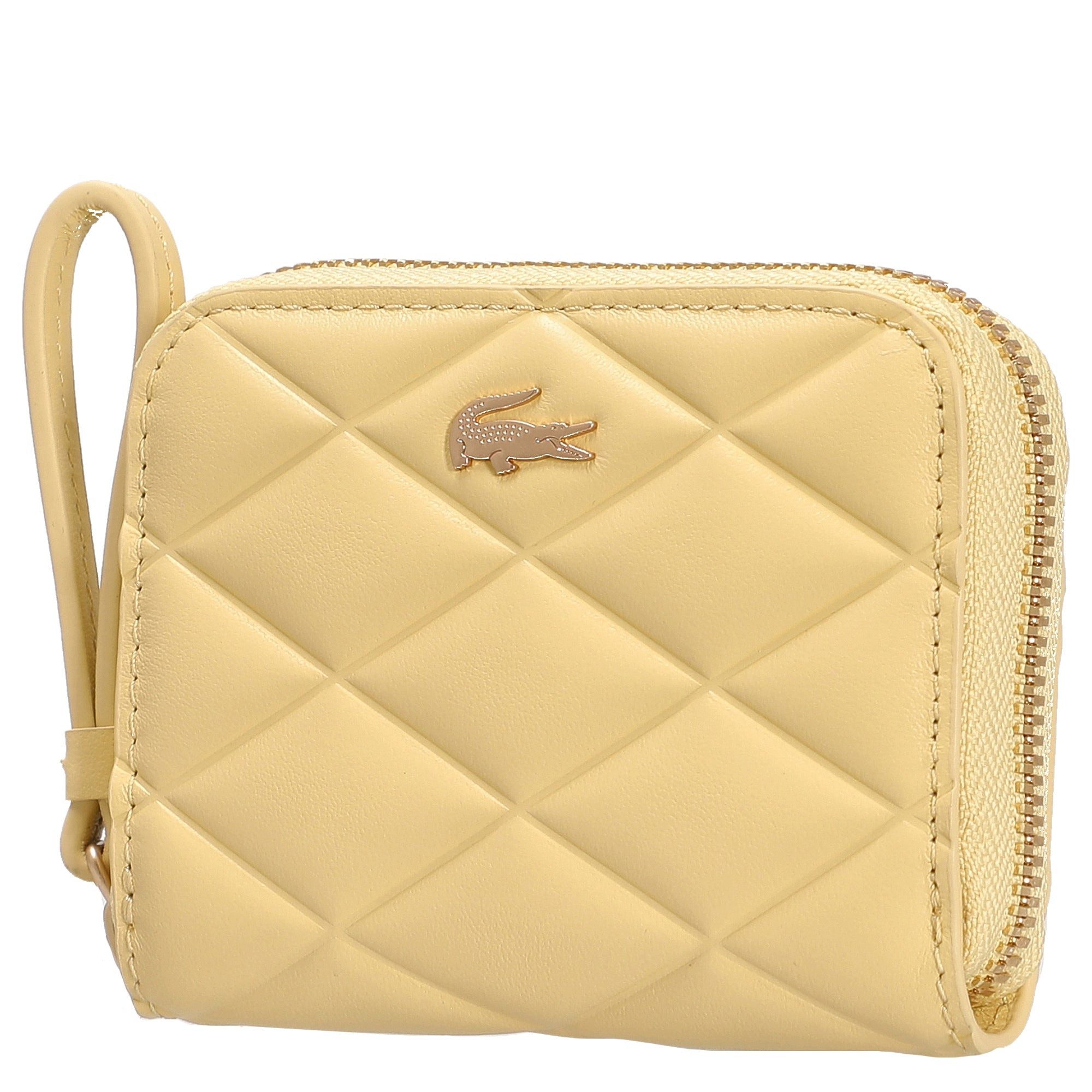 Lacoste Geldbörse Crocodelle Puffed - Geldbörse 8cc 10.5 cm (soja)