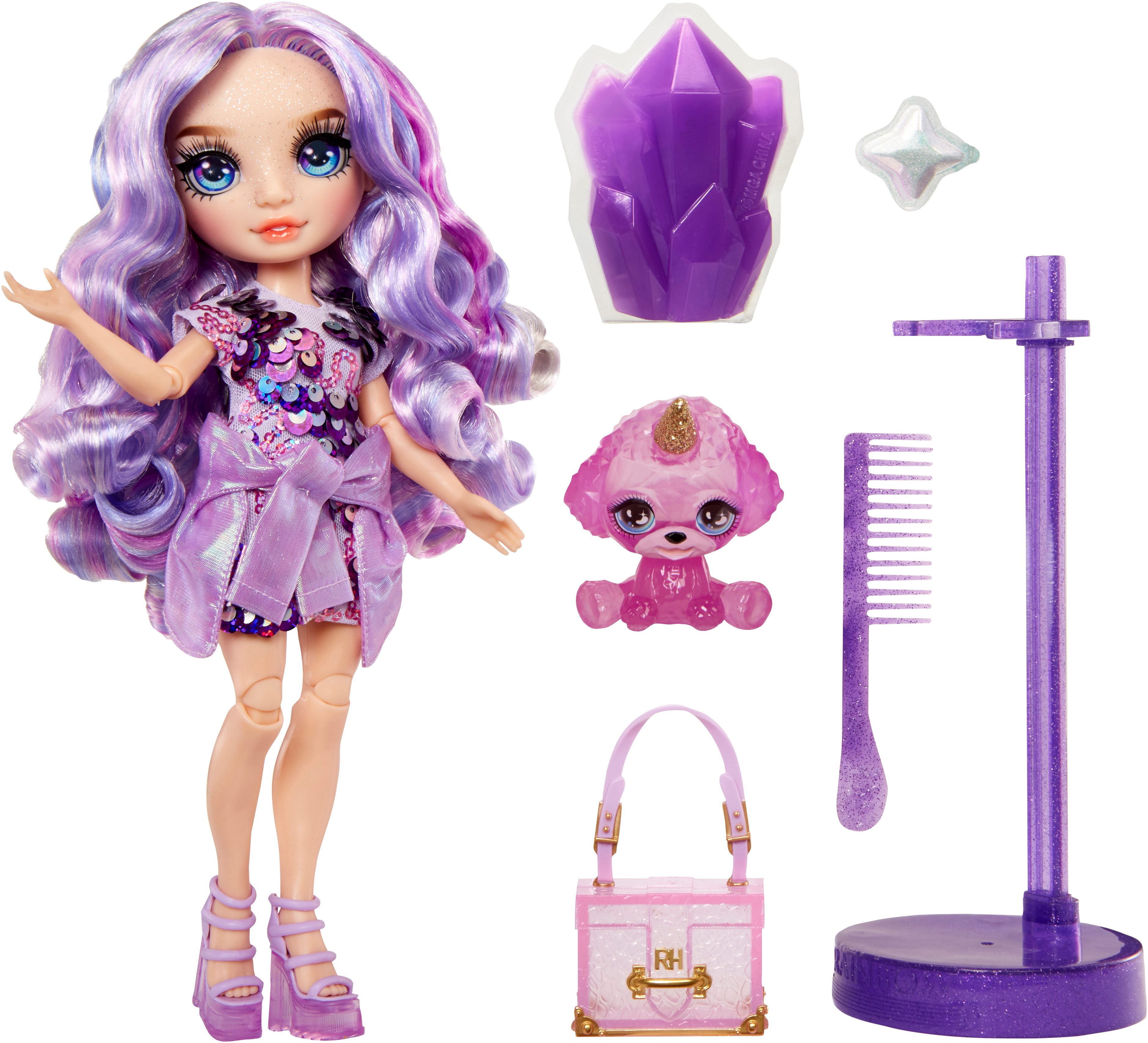 Rainbow High Anziehpuppe Classic Rainbow Fashion Doll - Violet (purple)