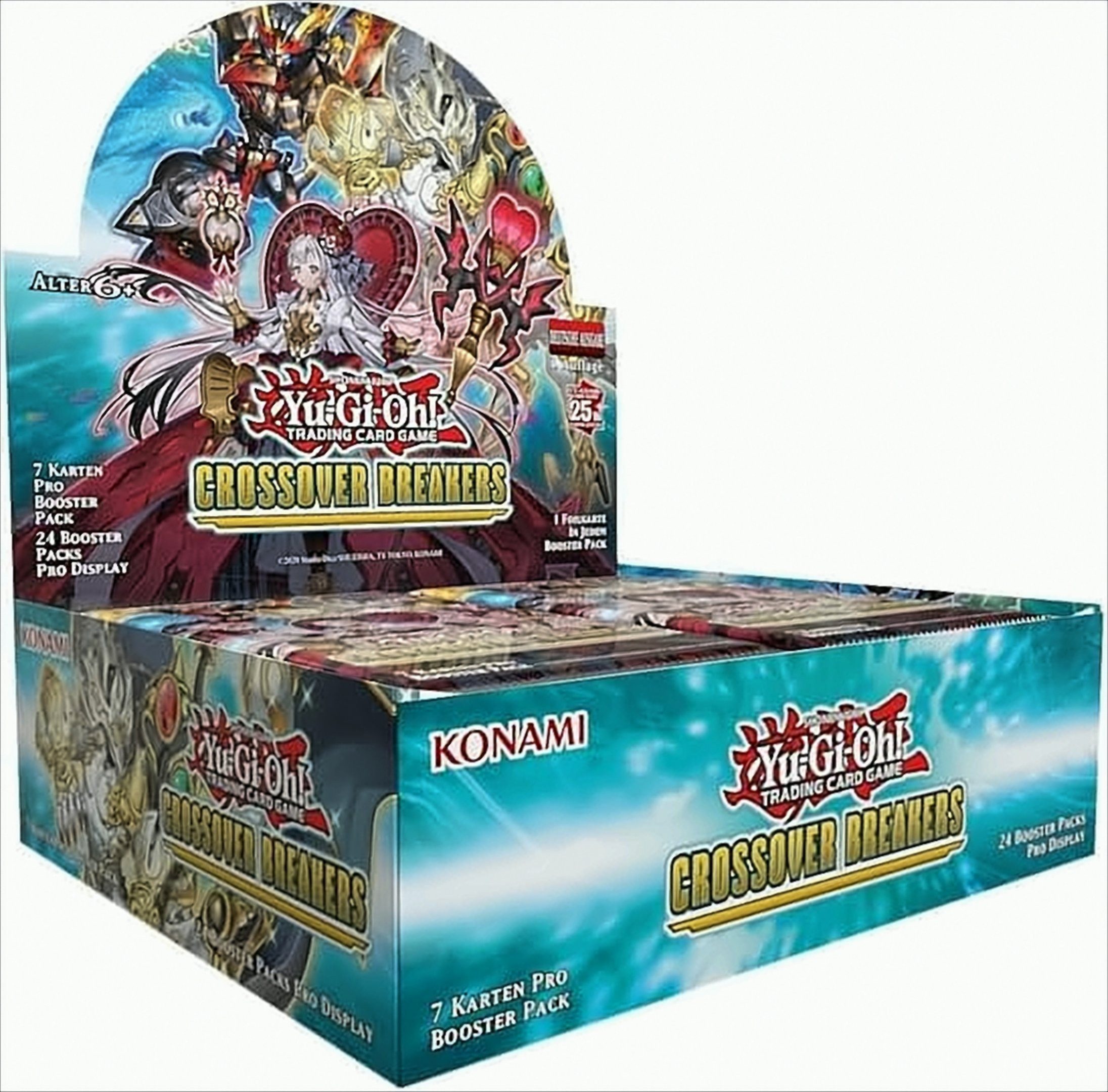 Konami Sammelkarte Yu-Gi-Oh ! Crossover Breakers Booster-Display DE