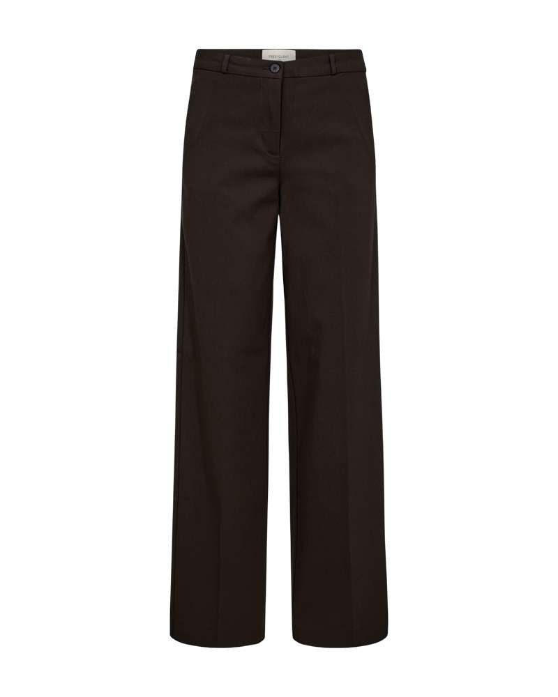 FREEQUENT Stoffhose FQSOLVEJ-PANTS mit geradem Bein und aus Viskose