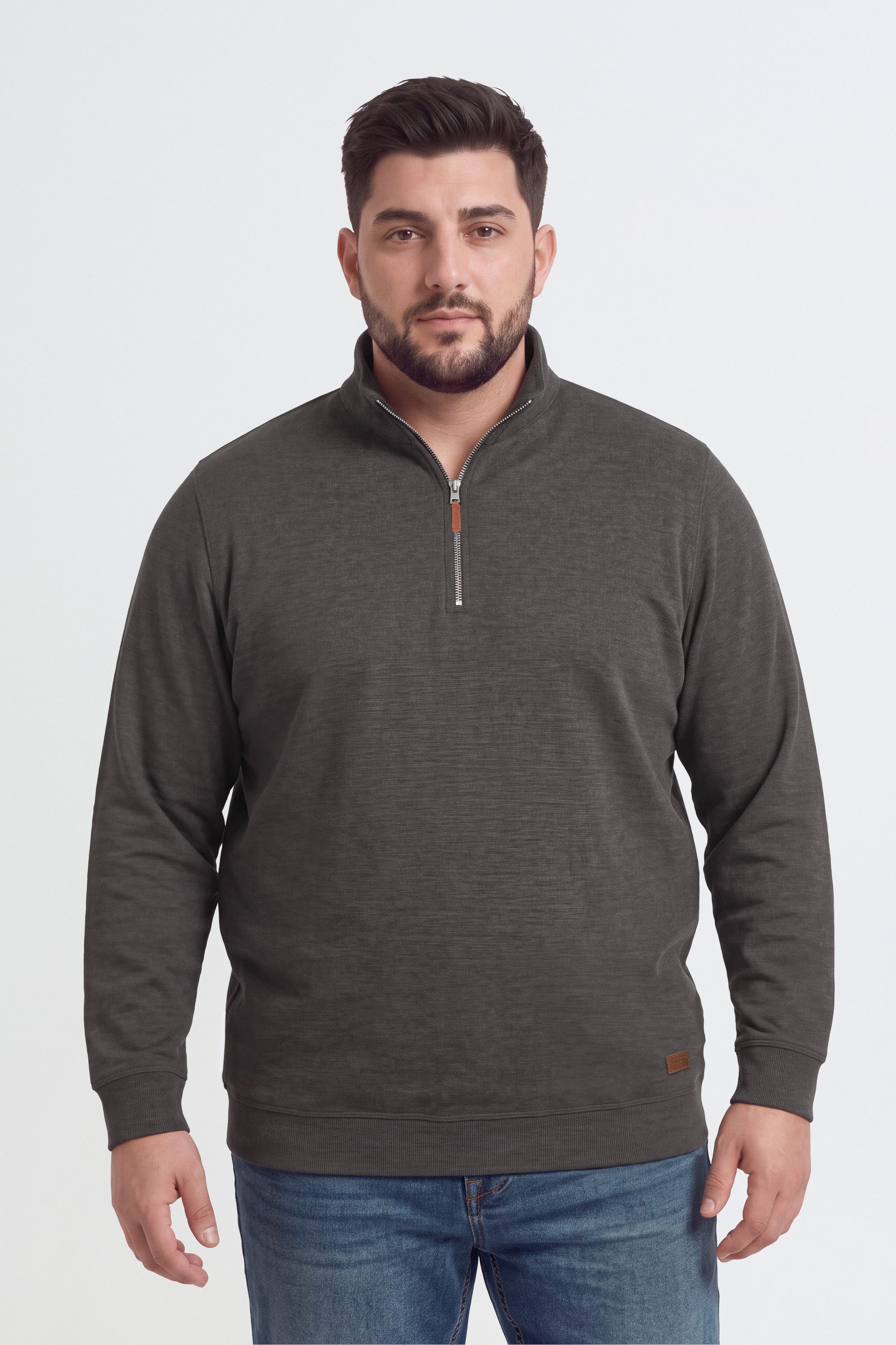 Blend Troyer BHAliere Big & Tall Stilvoller Sweat-Troyer mit Stehkragen in großen Größen