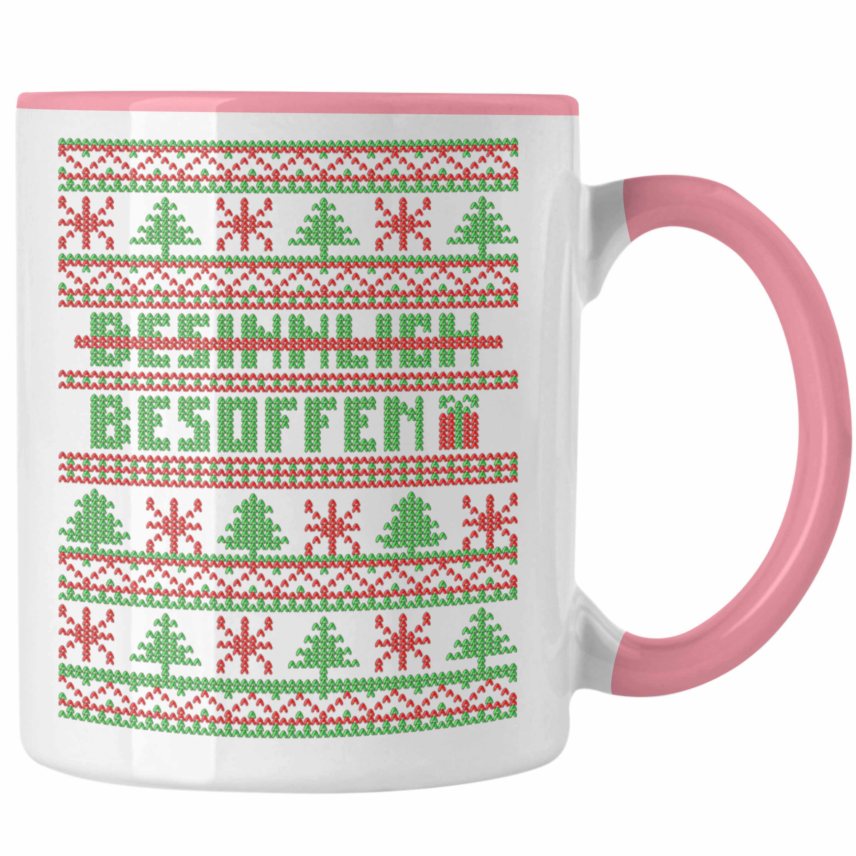 Trendation Tasse Trendation - Weihnachten Tasse Besinnlich Weihnachtstasse Weihnachtsta