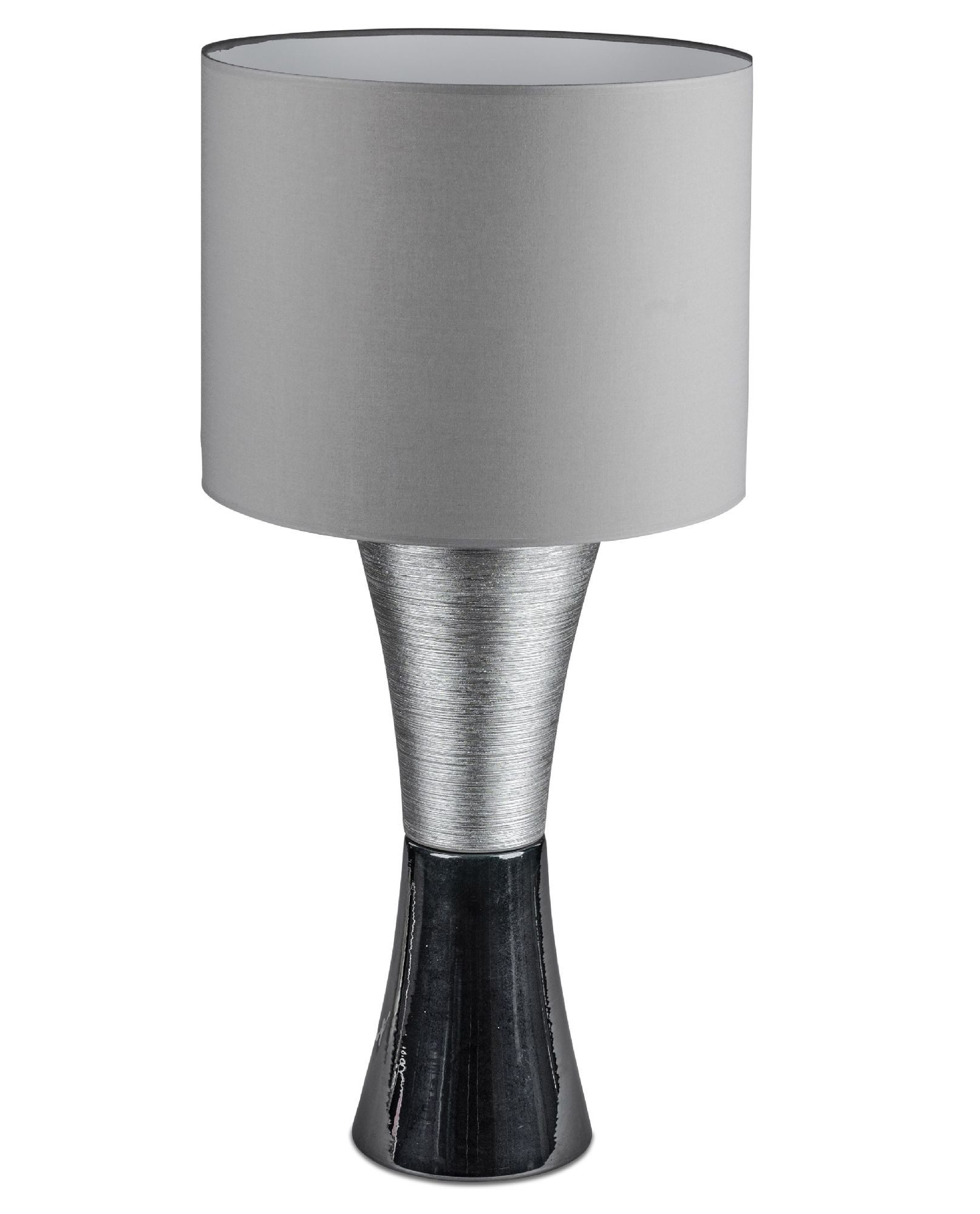 formano Nachttischlampe Silber, Durchmesser 38 cm