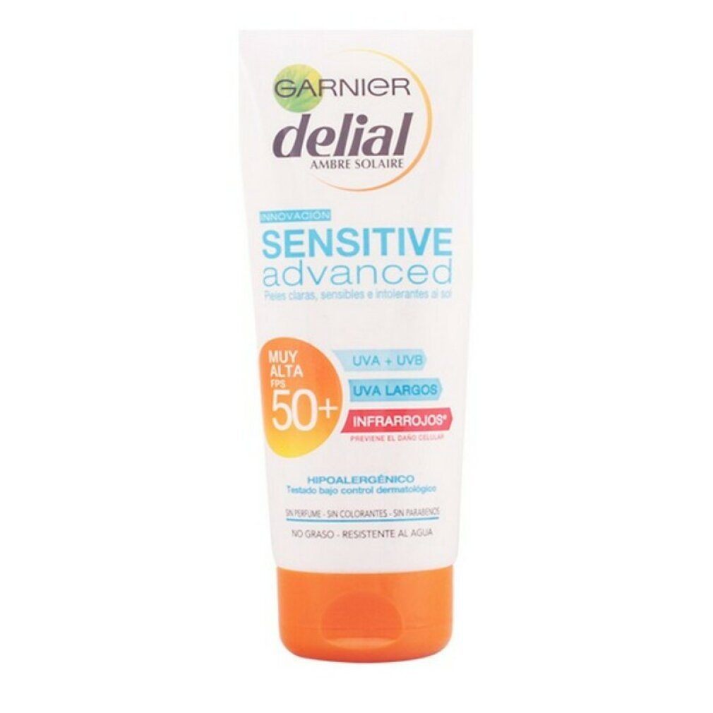 GARNIER Sonnenschutzcreme Delial Sensitive Sun Milk Spf50