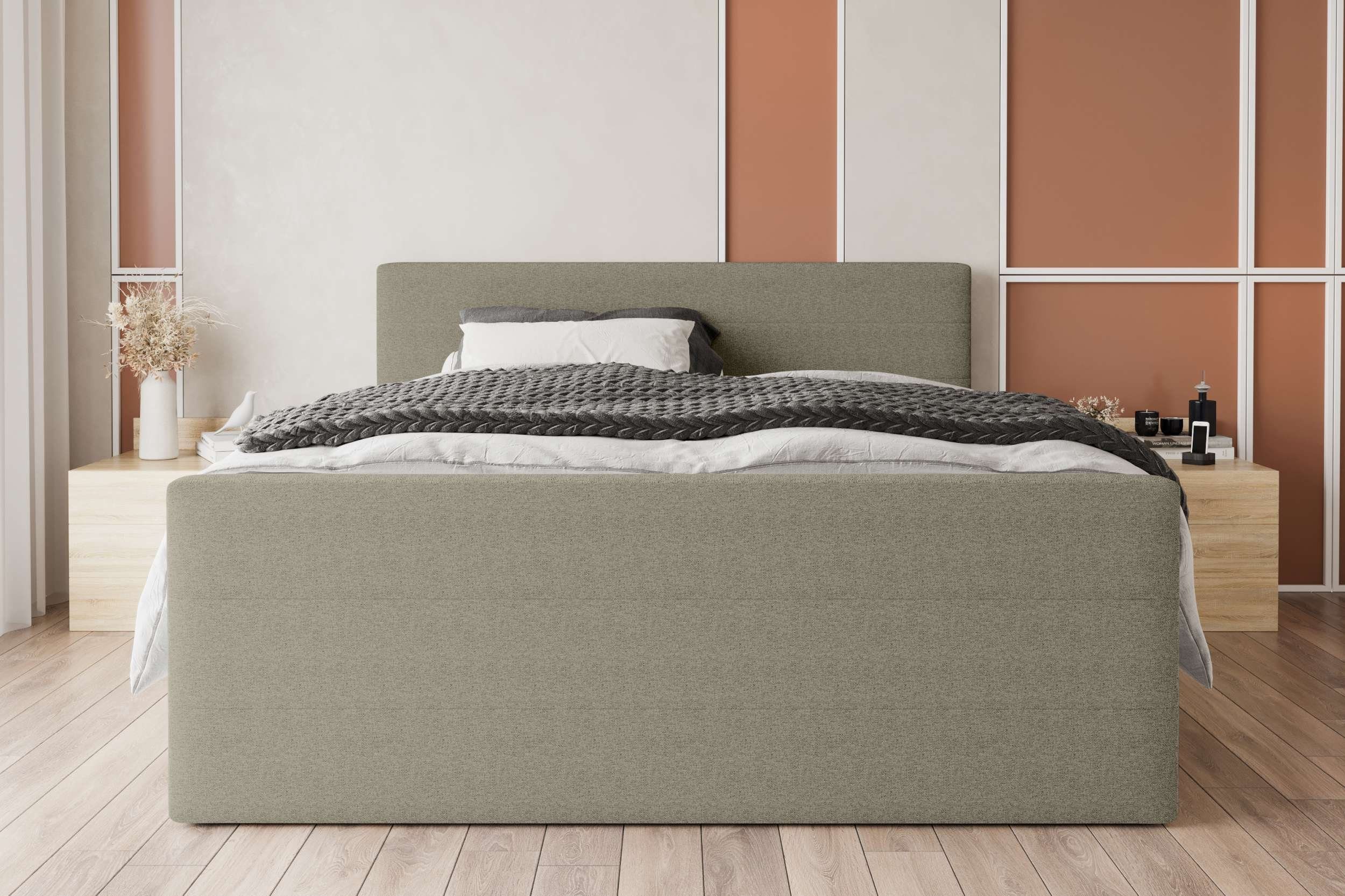 99rooms Boxspringbett Phönix Plus (Schlafzimmerbett, Bett), 140/160/180/200 günstig online kaufen