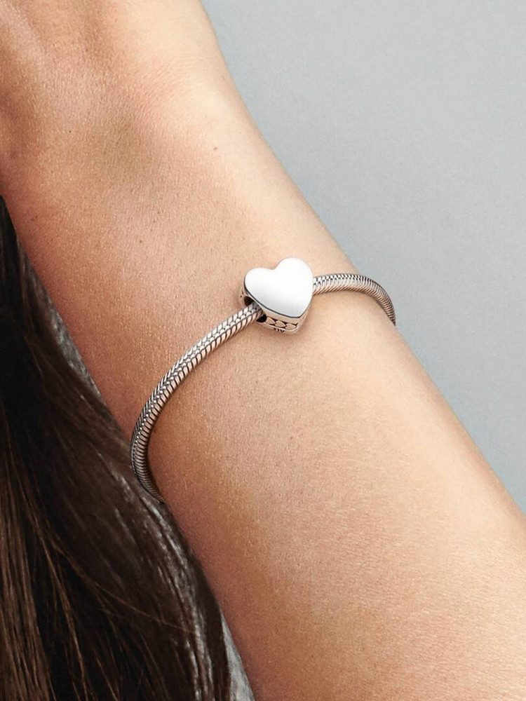 Pandora Charm-Einhänger Pandora Moments Gravierbares Herz Charm 792015 (1-tlg)