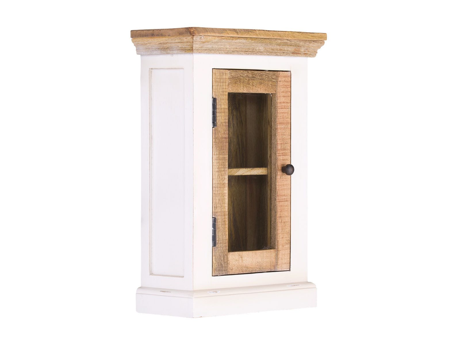 Hängeschrank Badoberschrank 45x65cm Mango massiv Nizza