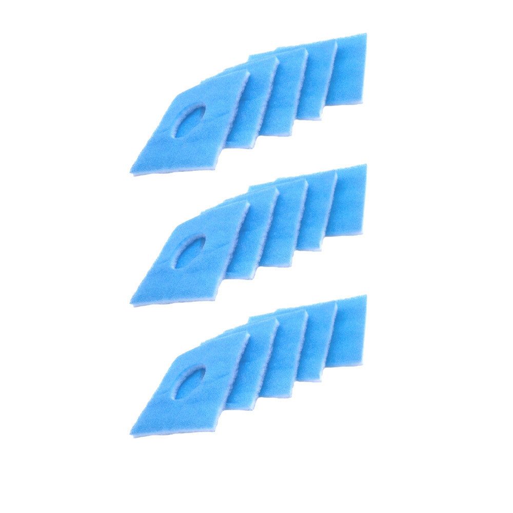 Trade-Shop Ersatzfilter Luftfilter 15x passend für Limodor Limot Lüfterserie F Typ D, LF, ELF, Zubehör für Limodor F-LF/5, 00010 / Ersatzteil für Lüftungsgerät, Maße: 226 x 226mm / Lochdurchmesser: 95mm / Filterklasse: G3