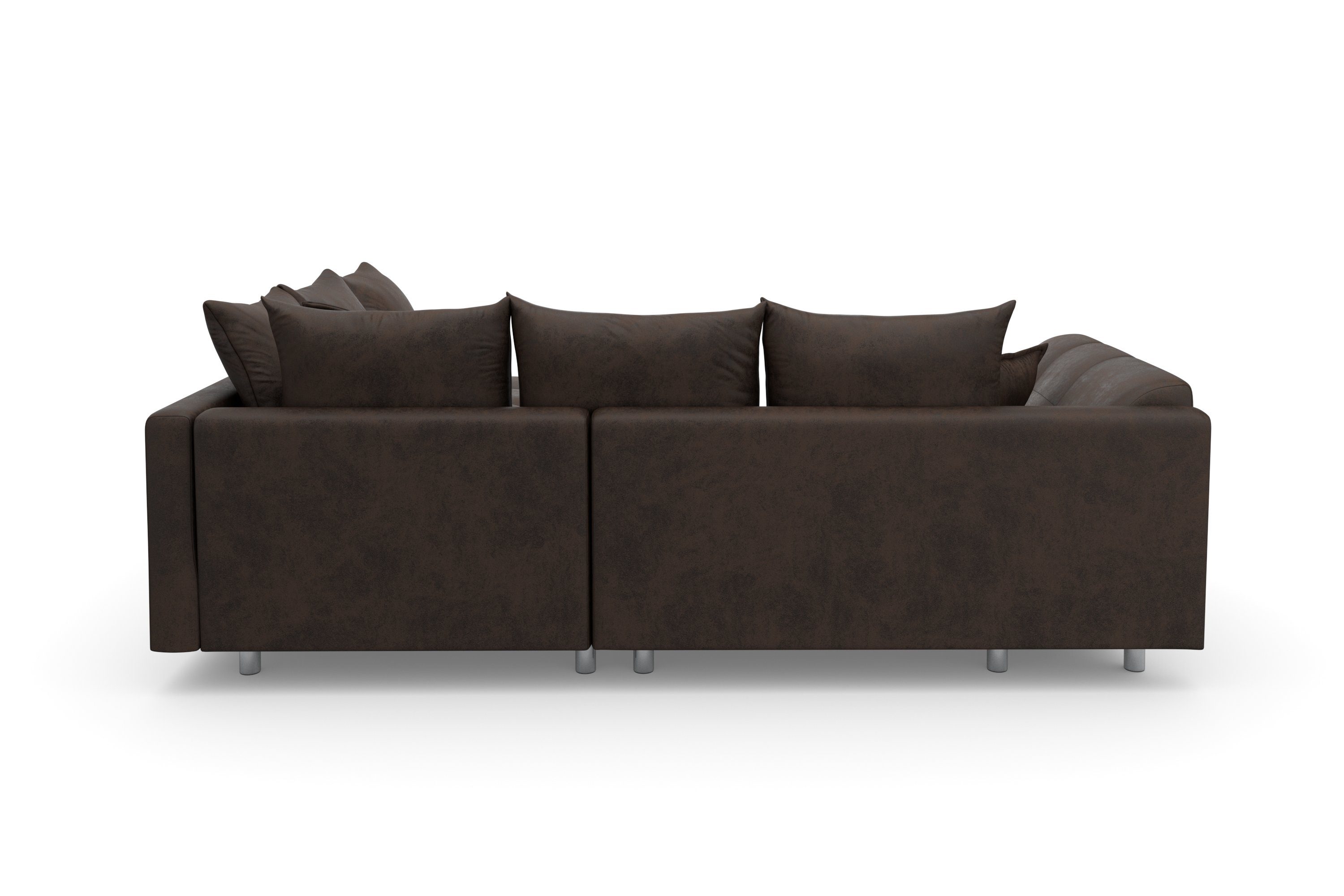 COLLECTION AB Ecksofa Joseli, inklusive Federkern, rechts oder montierbar Recamiere links