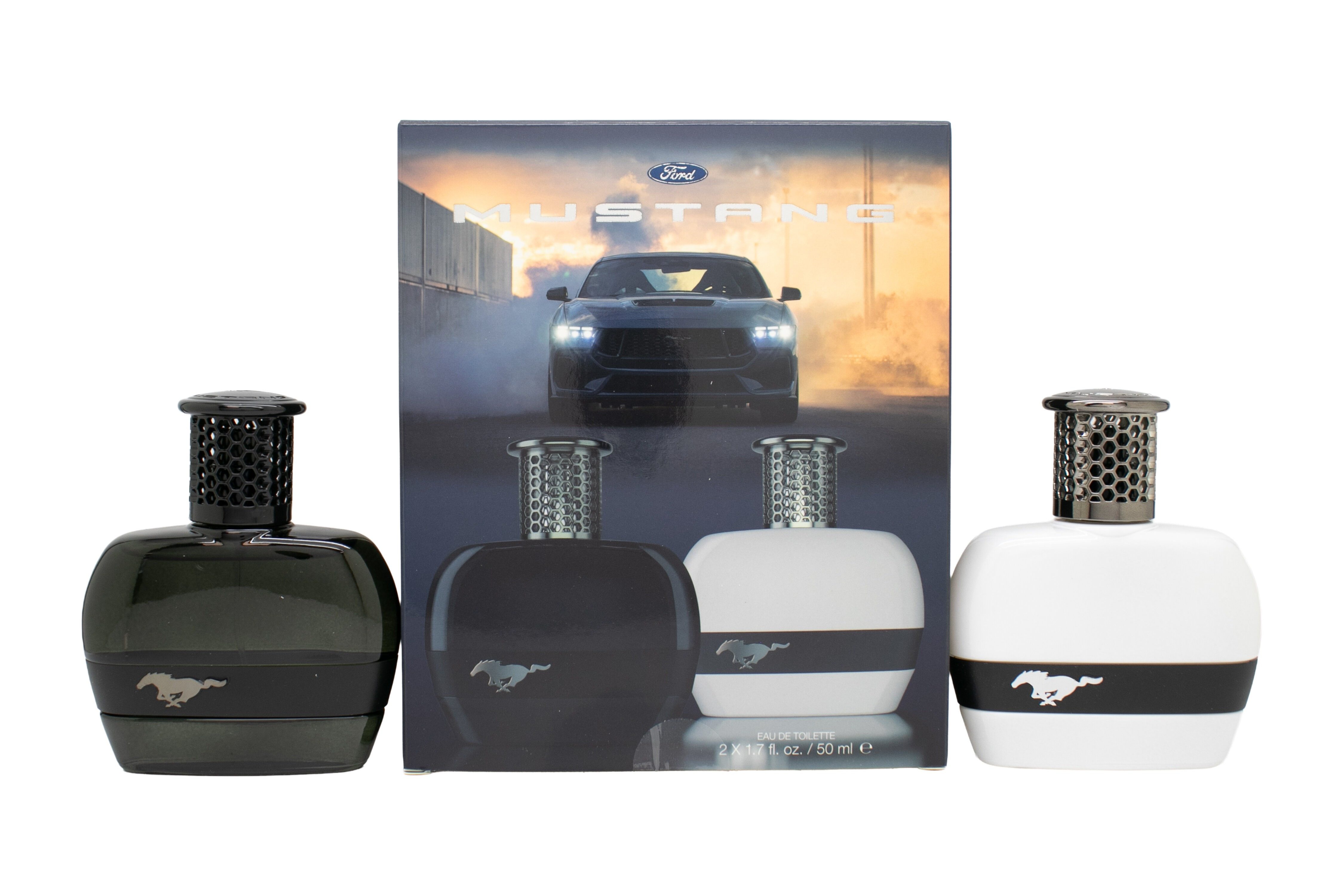 MUSTANG Duft-Set Mustang Gift Set 50ml Black EDT + 50ml White EDT