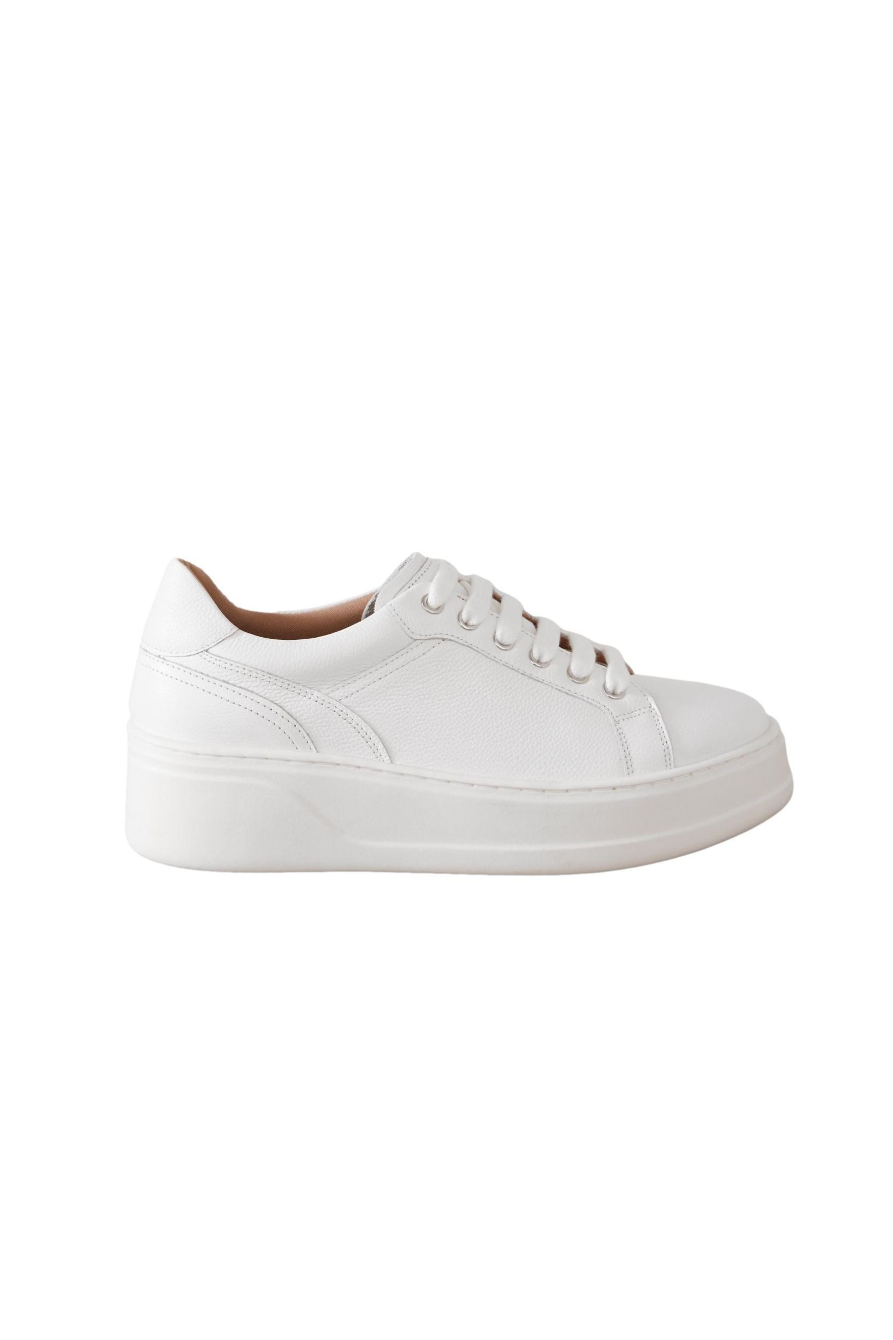 Next Signature Schnürsneaker, Keilabsatz, Premium-Leder Sneaker günstig online kaufen