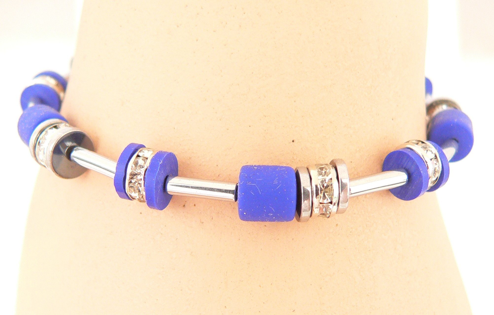 traumschmuck Perlenarmband 611-a Armband Walzen Rondelle günstig online kaufen