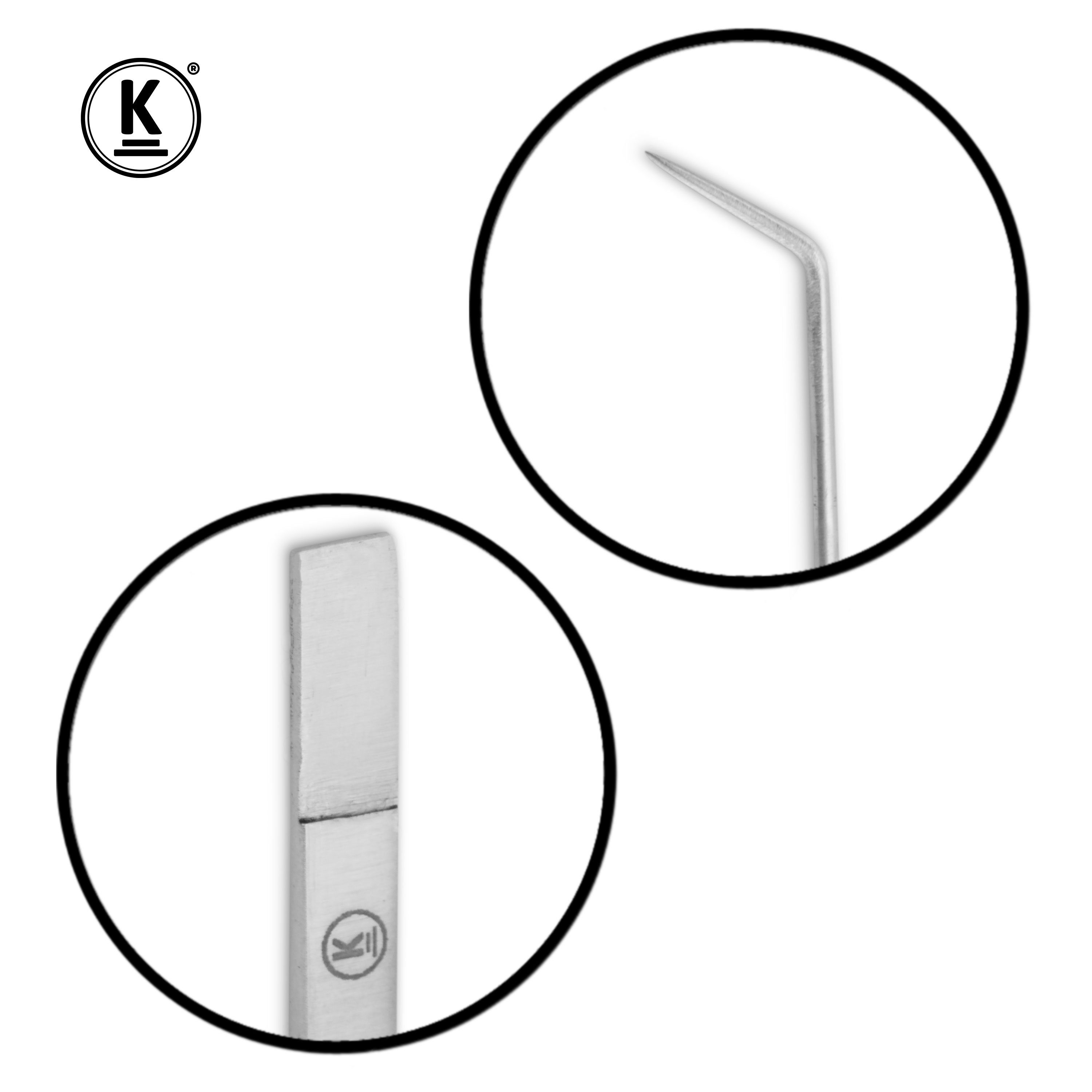 K-Pro Wimpernkamm K-Pro Wimpern Trenner mit flachem Ende, (1 tlg)