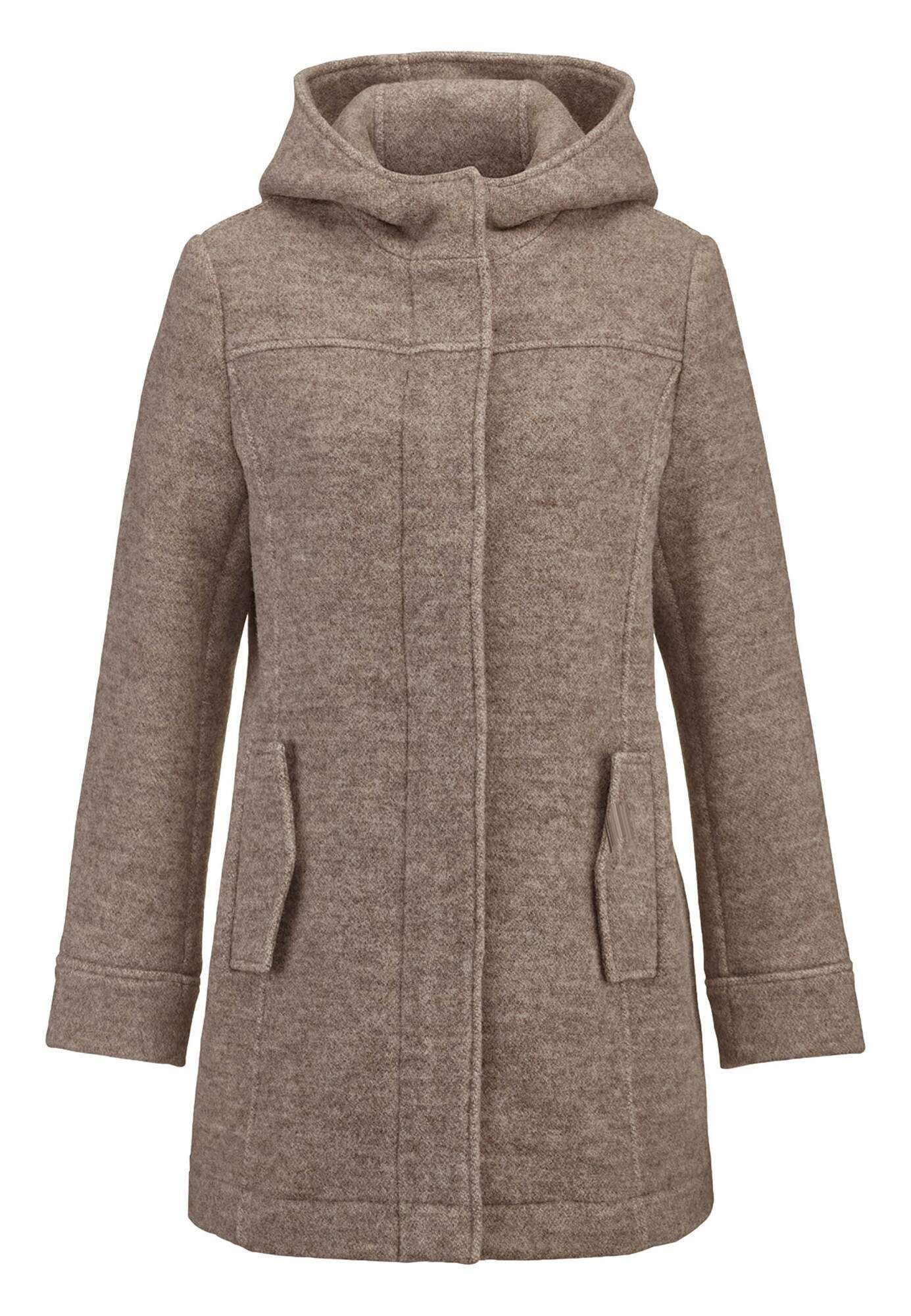 Hessnatur Wintermantel aus regionaler Schurwolle (1-tlg) günstig online kaufen