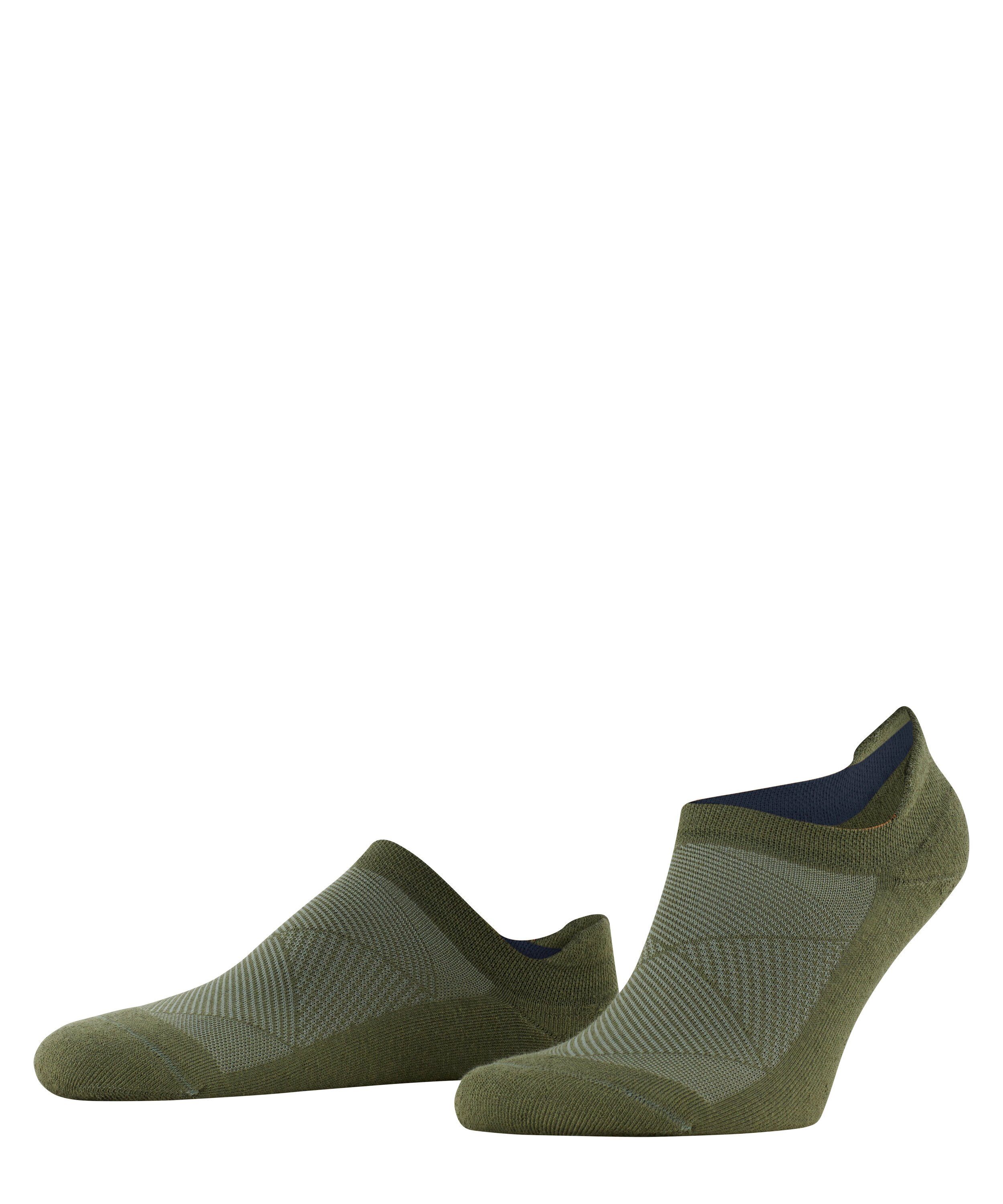 Burlington Sneakersocken Athleisure (1-Paar) mit leicht gepolsterter Sohle olive (7415)