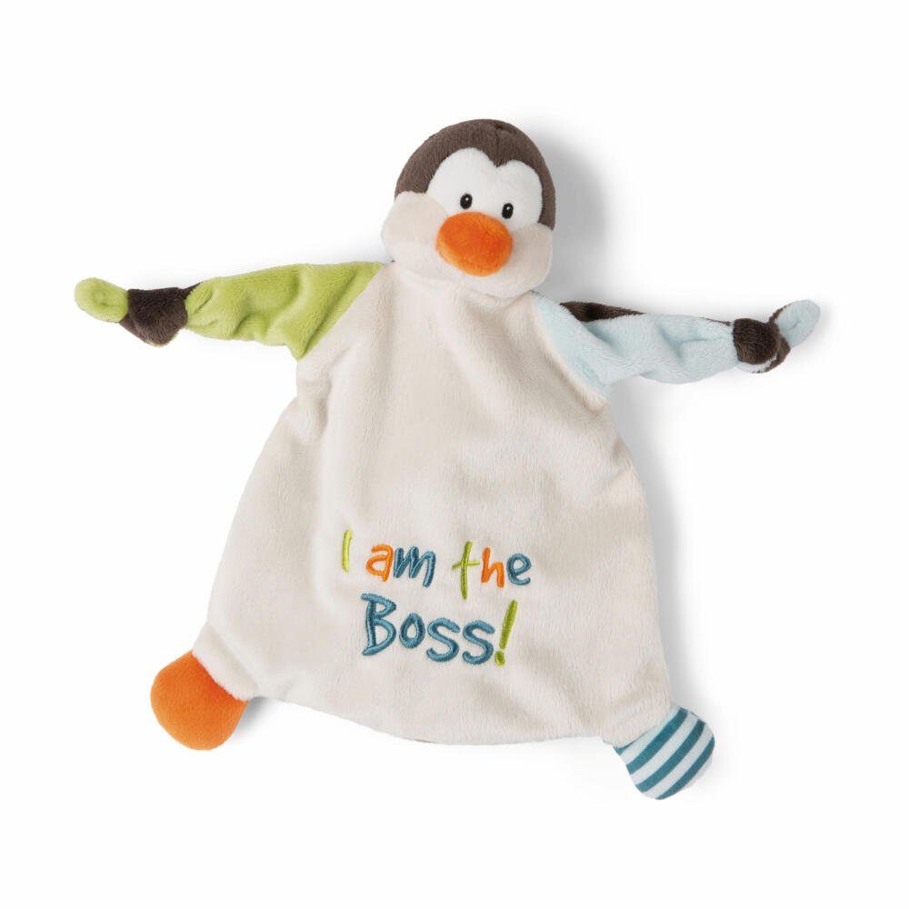 Nici Schmusetuch My First Pinguin I am the Boss