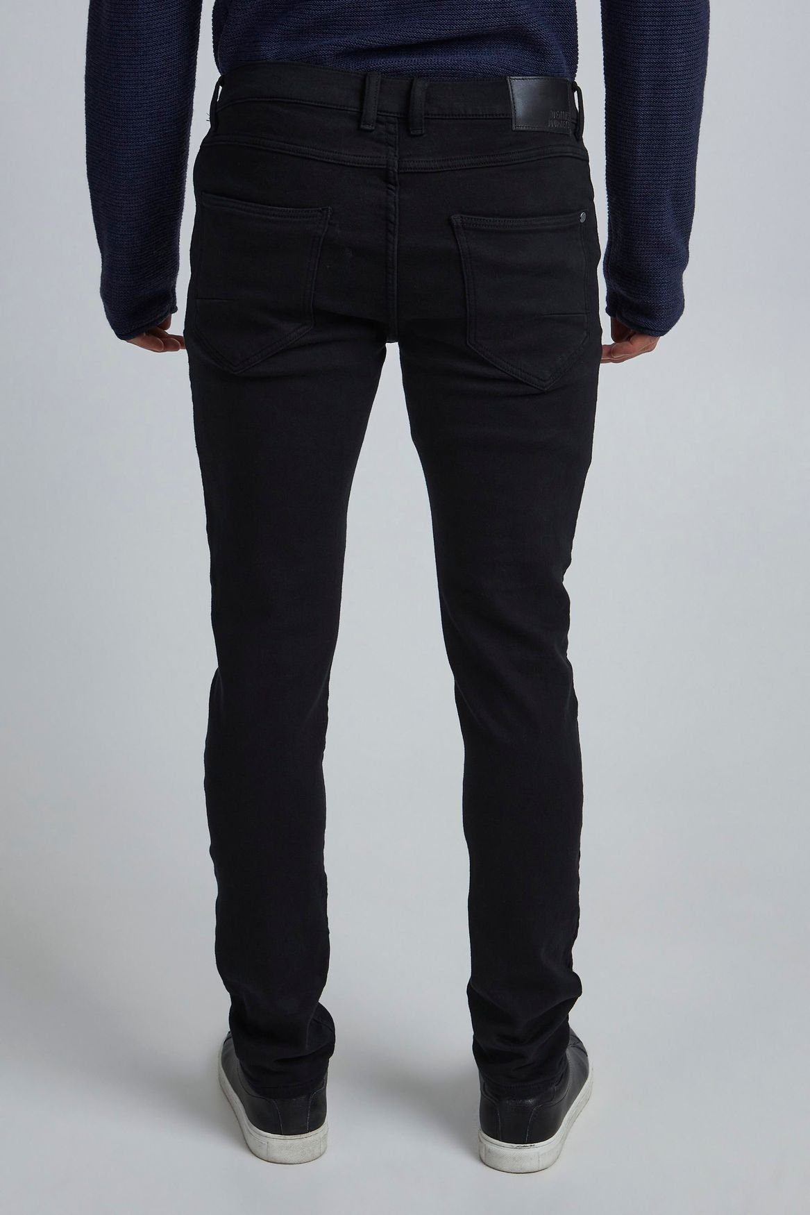 !Solid Denim Basic Schwarz Fit SDTot Pants in Slim Black (1-tlg) Jeans 4121 Slim-fit-Jeans