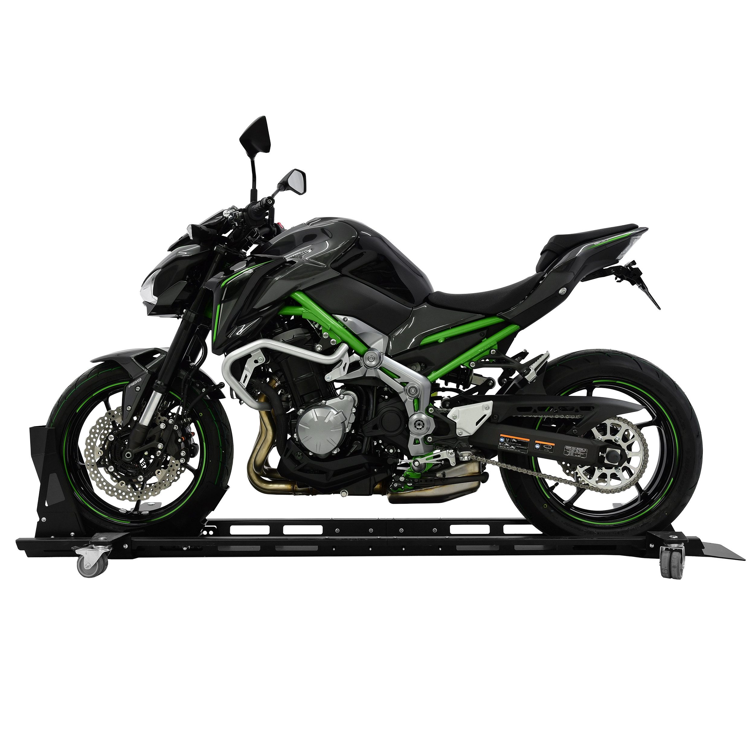 ZIEGER Motor-Schutzhülle Sturzbügel kompatibel mit Kawasaki Z900 silber